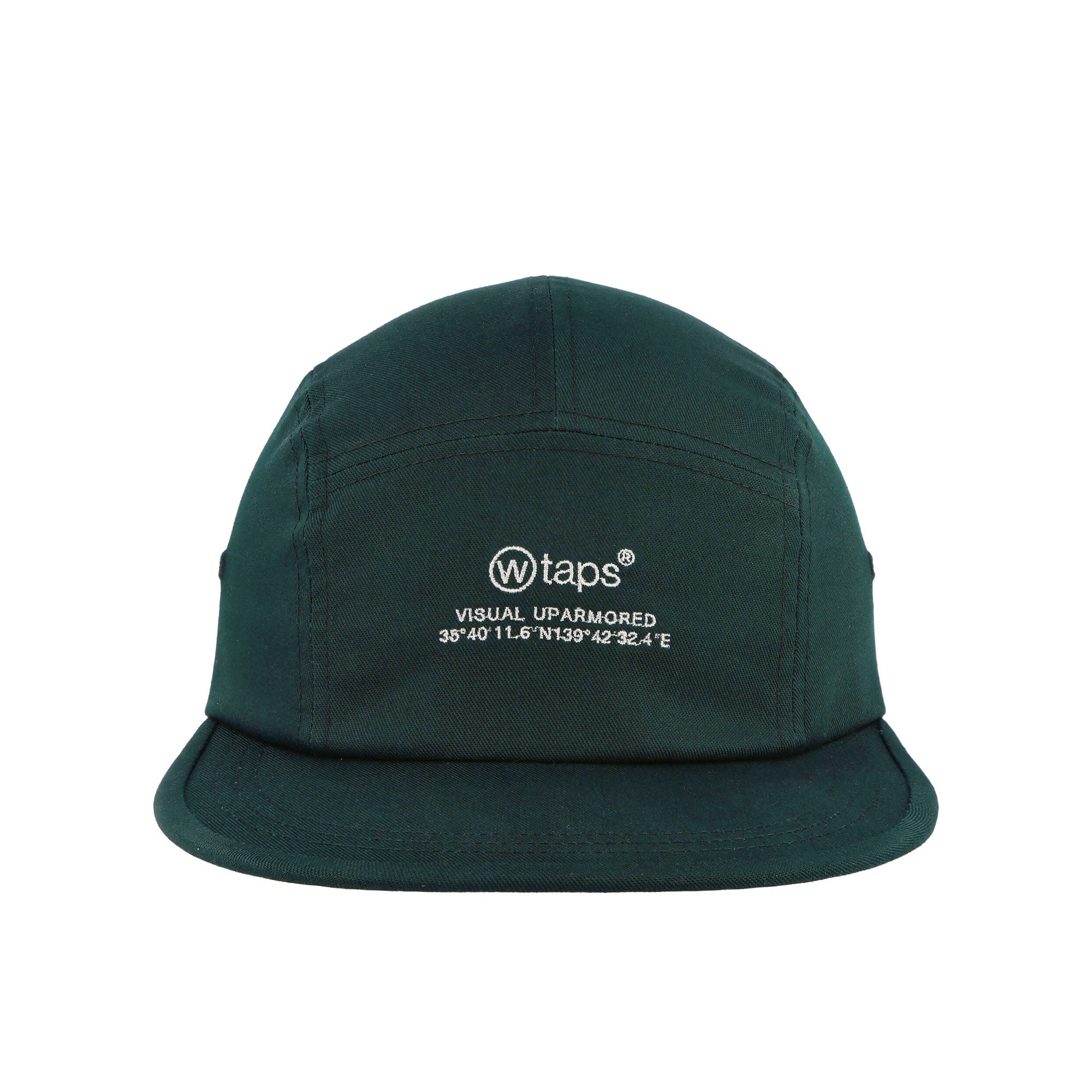 WTAPS T-5 CTPL. Twill Dot Sight Cap Green Caps Detailfoto | Overkill