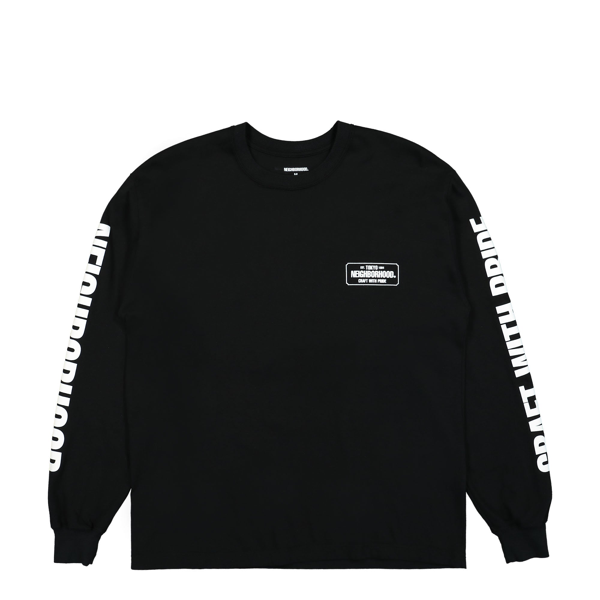 Neighborhood NH-1 Longsleeve Tee Black Longsleeves 231PCNH-LT01 / Black | Overkill