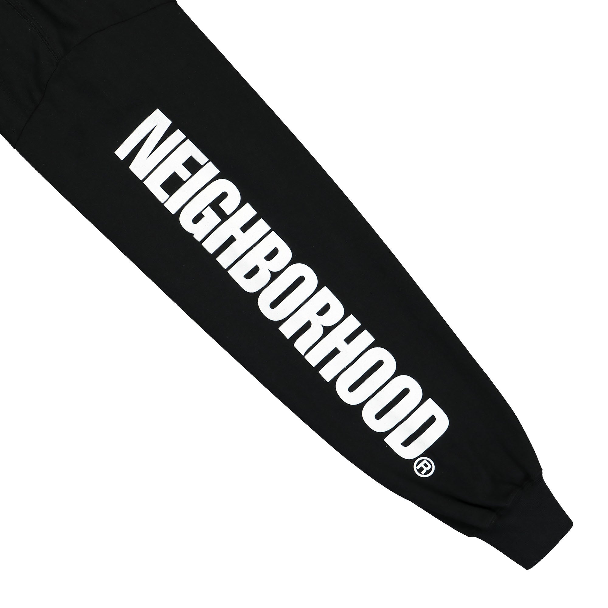 Neighborhood NH-1 Longsleeve Tee Black Longsleeves Detailfoto | Overkill