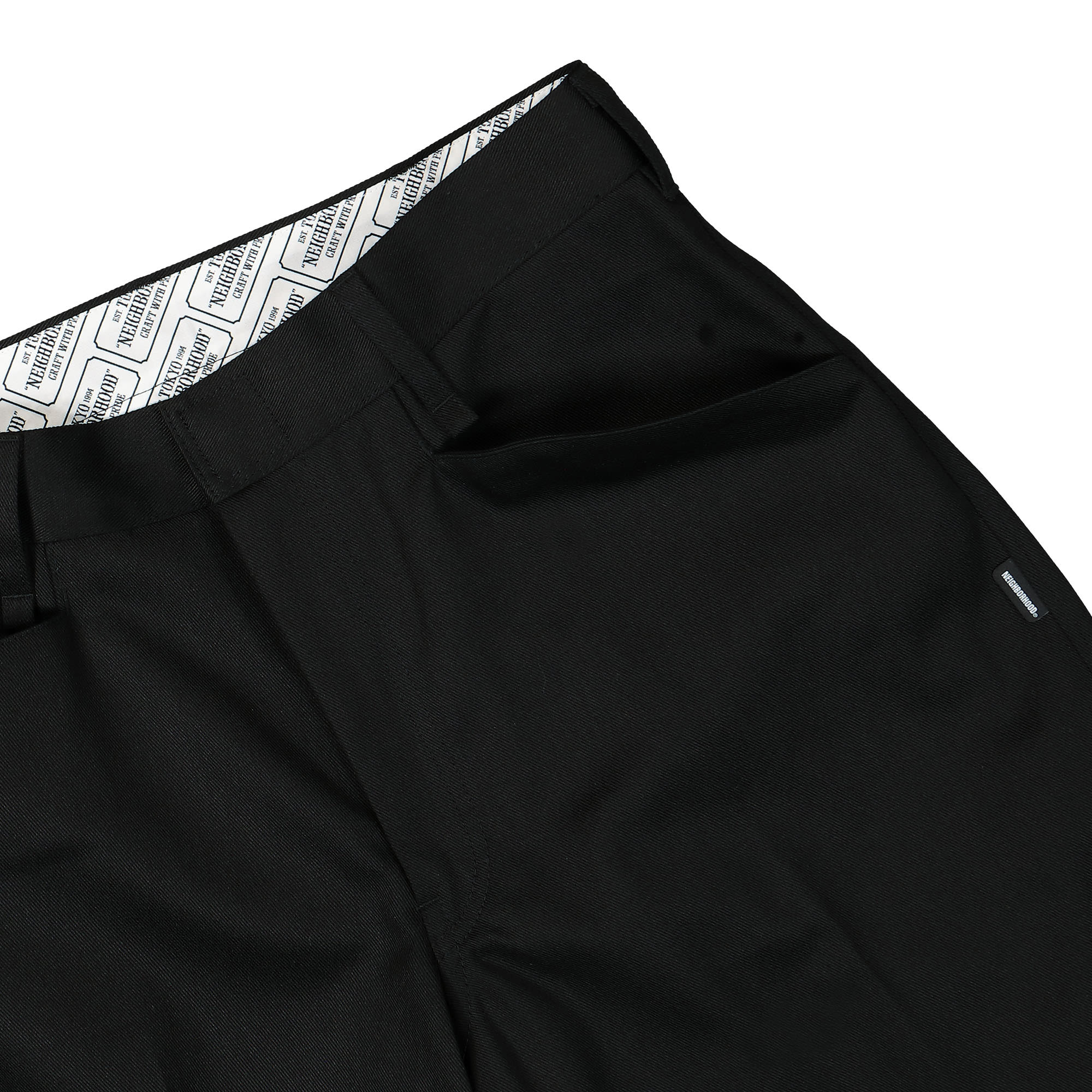 Neighborhood WP Wide Pants Black Casual Pants Detail view 1 | Overkill