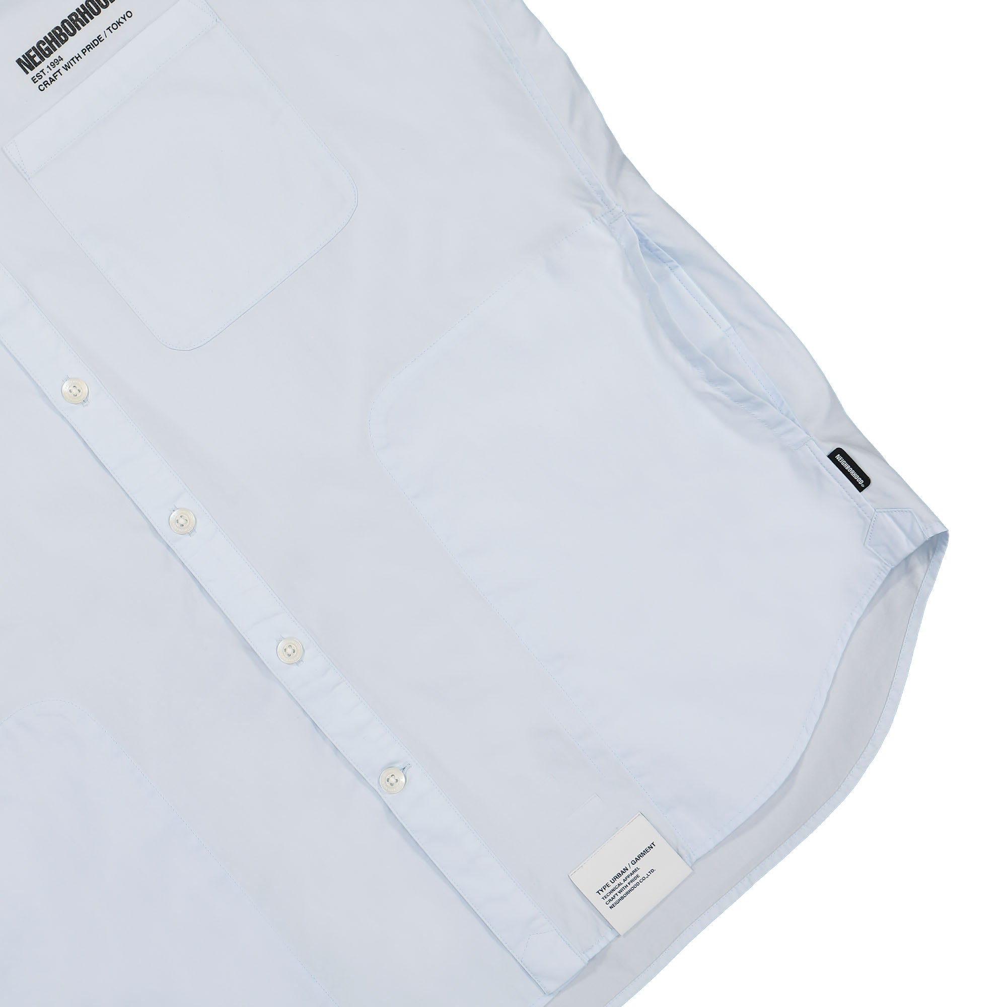 Neighborhood Trad Shirt LS Blue Shirts Detail view 1 | Overkill