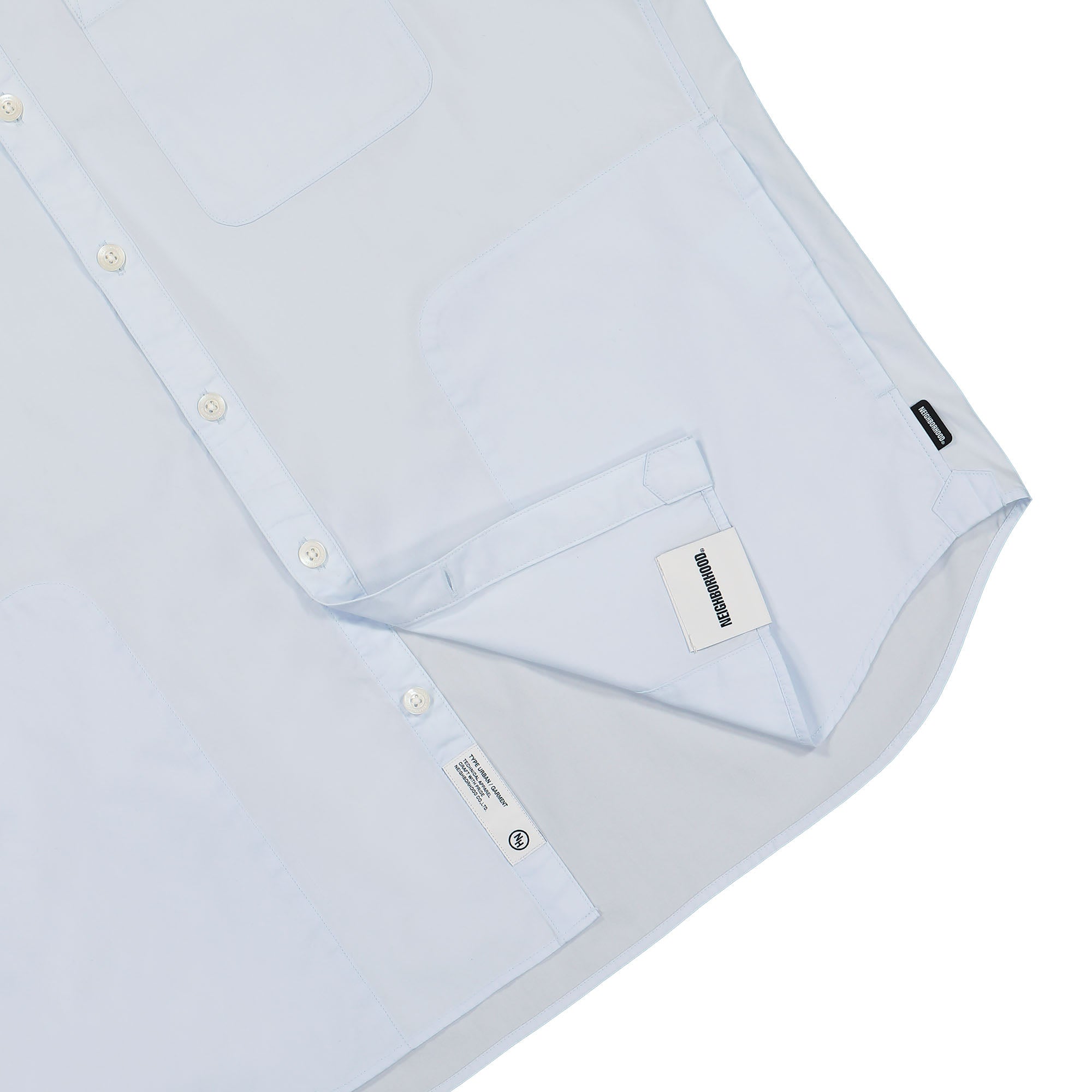 Neighborhood Trad Shirt LS Blue Shirts Detail view 2 | Overkill