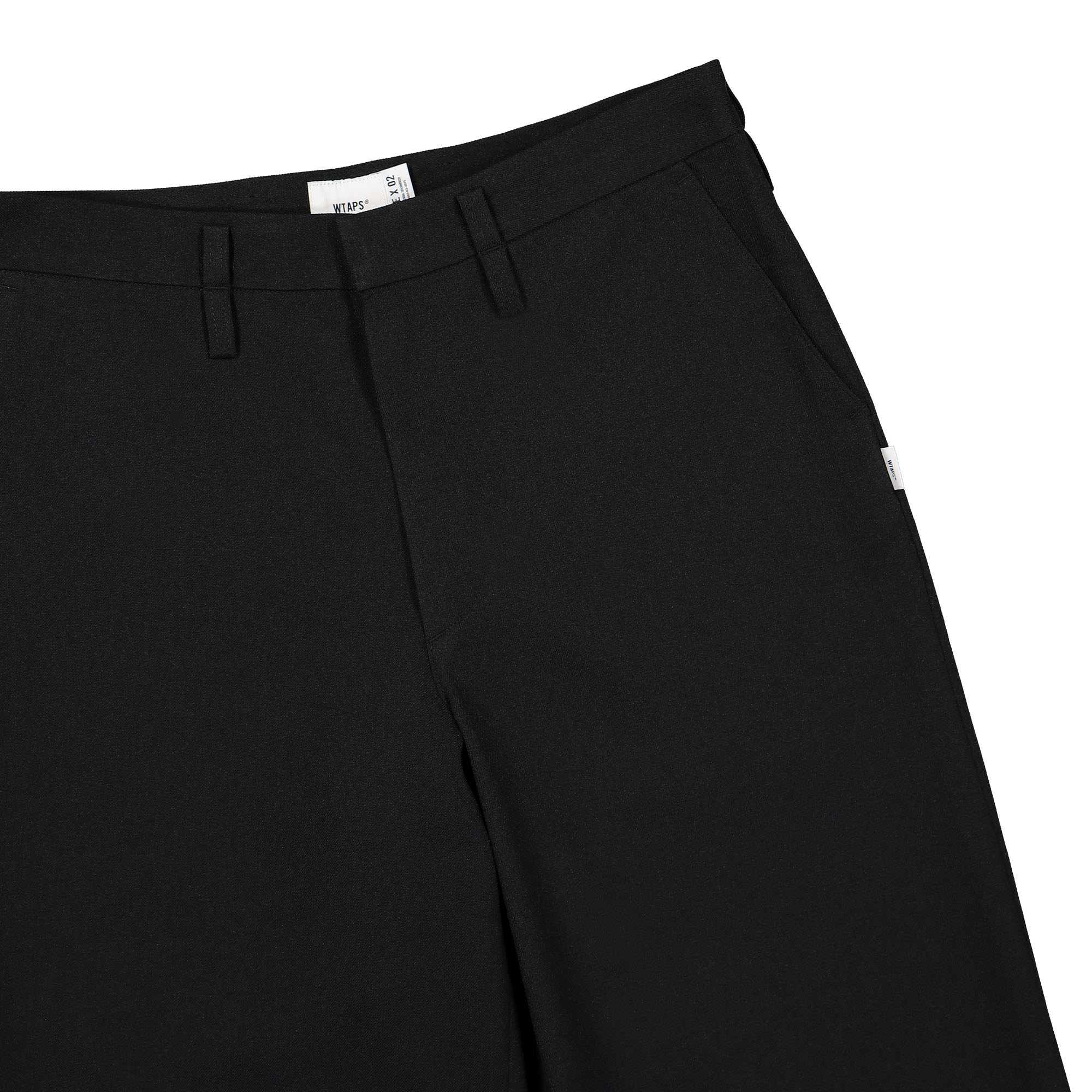 WTAPS Crease DL Trousers Pants Black Casual Pants Detailfoto | Overkill