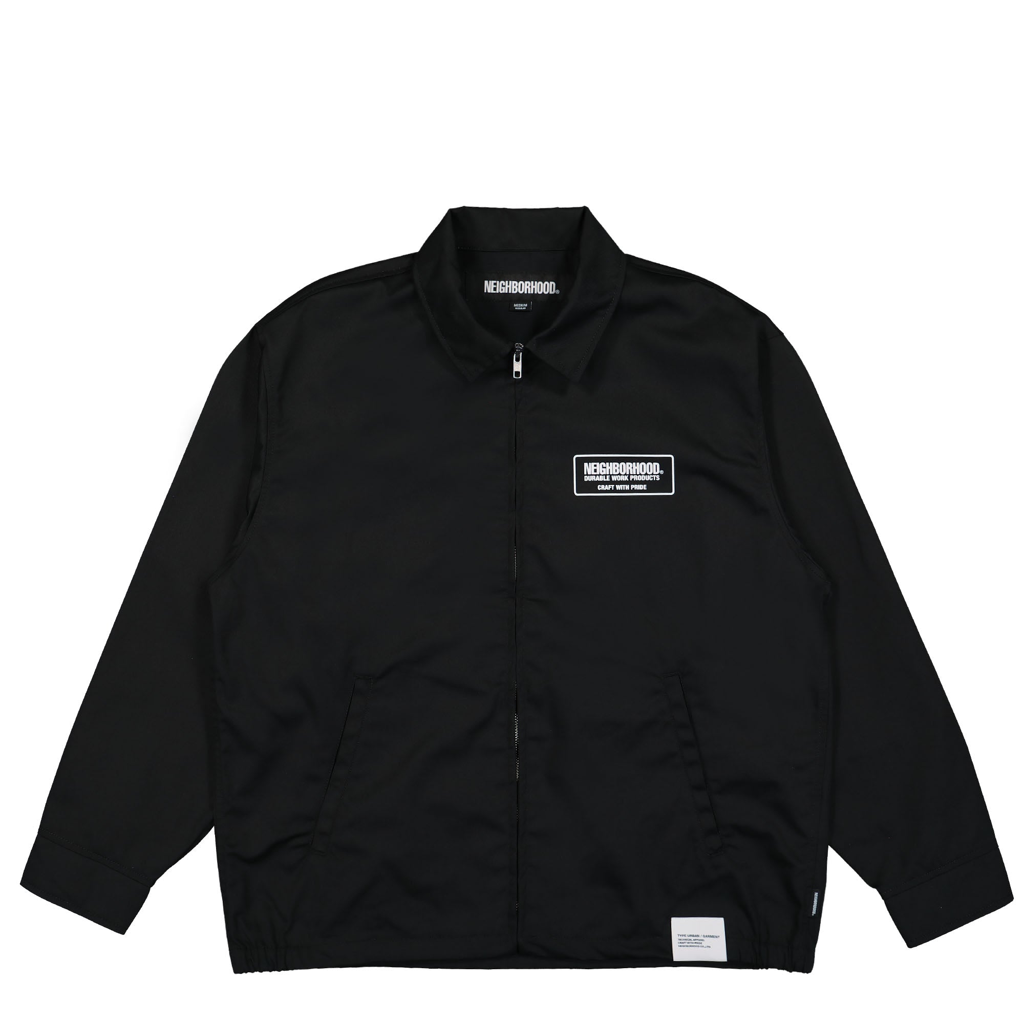 Neighborhood Zip Work Jacket Black Jackets 231TSNH-JKM02 / Black | Overkill
