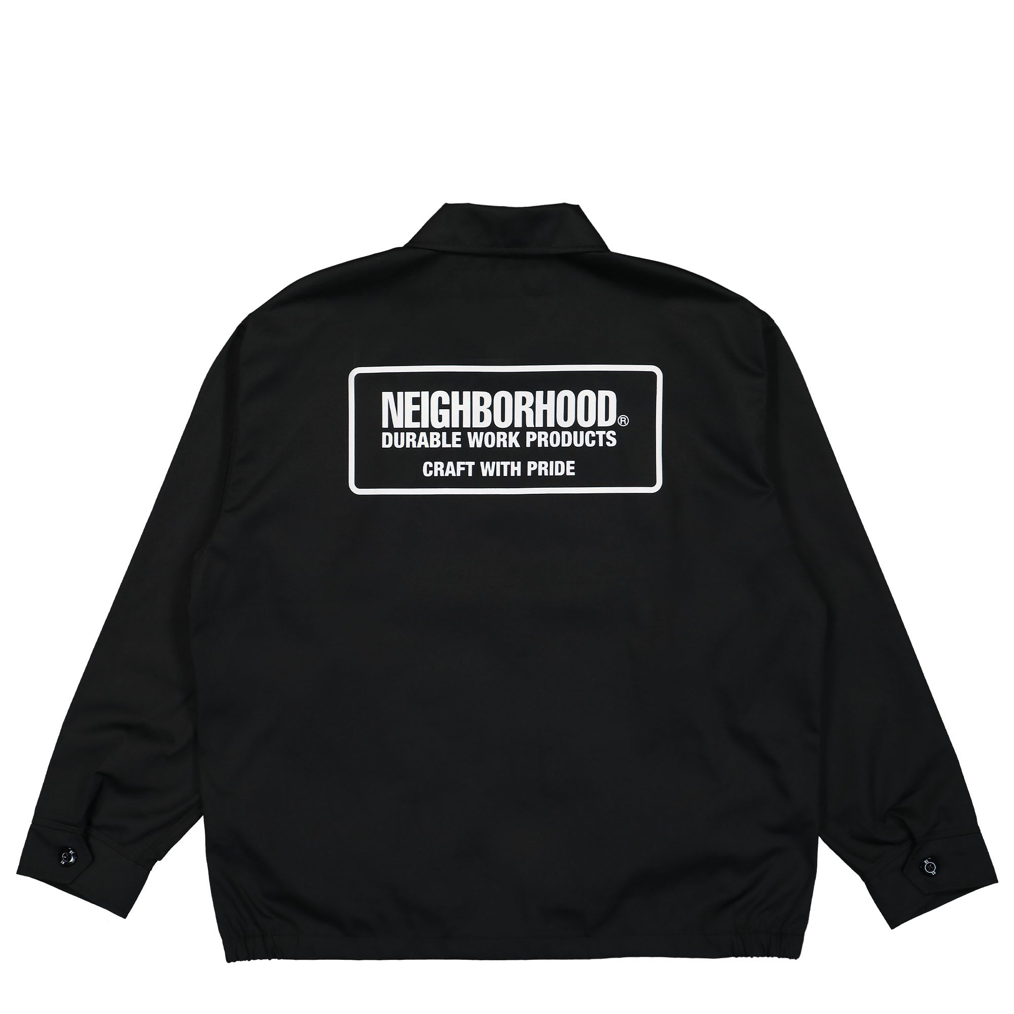 Neighborhood Zip Work Jacket Black Jackets Close-up | Overkill