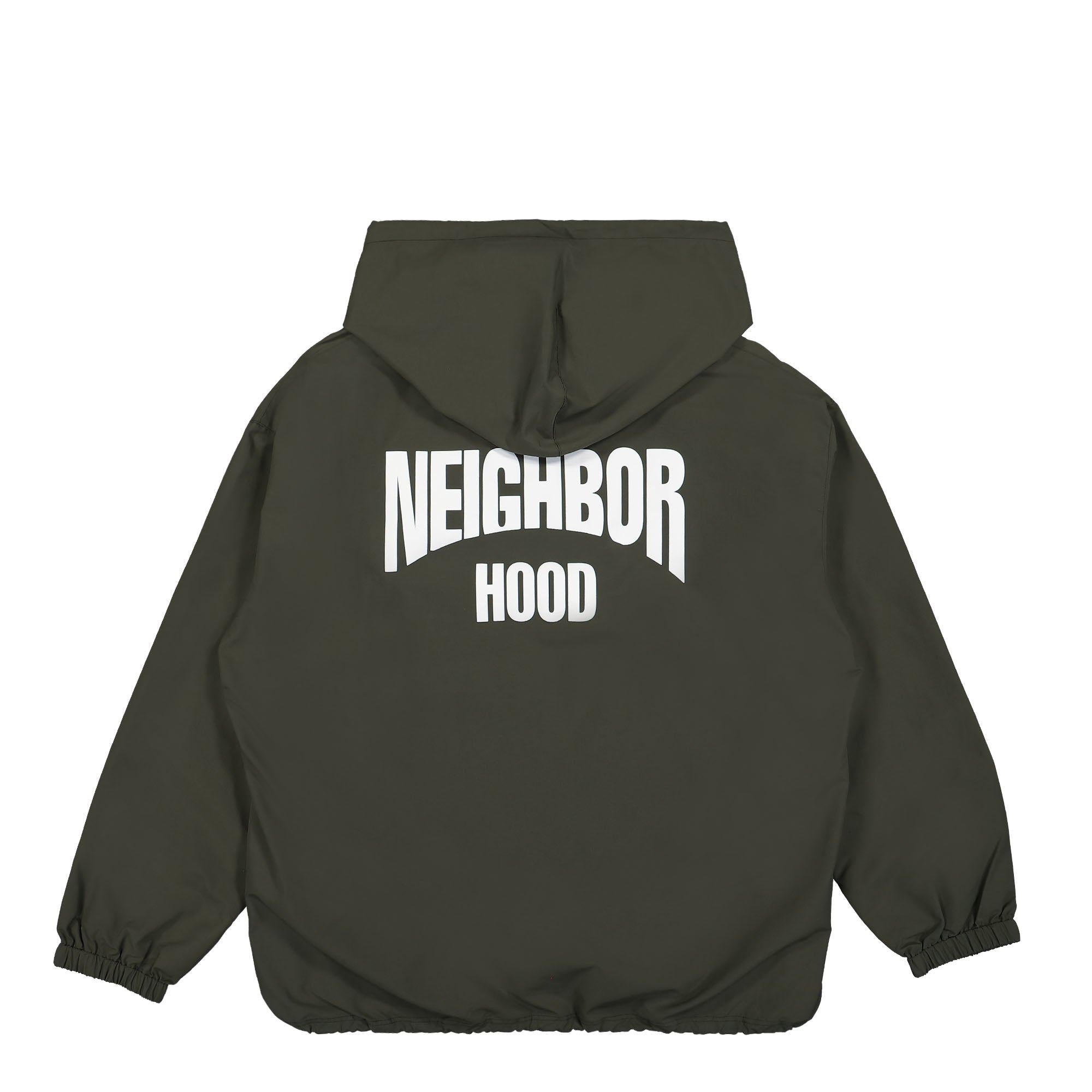 Neighborhood Anorak Jacket Olive Drab Jackets Close-up | Overkill