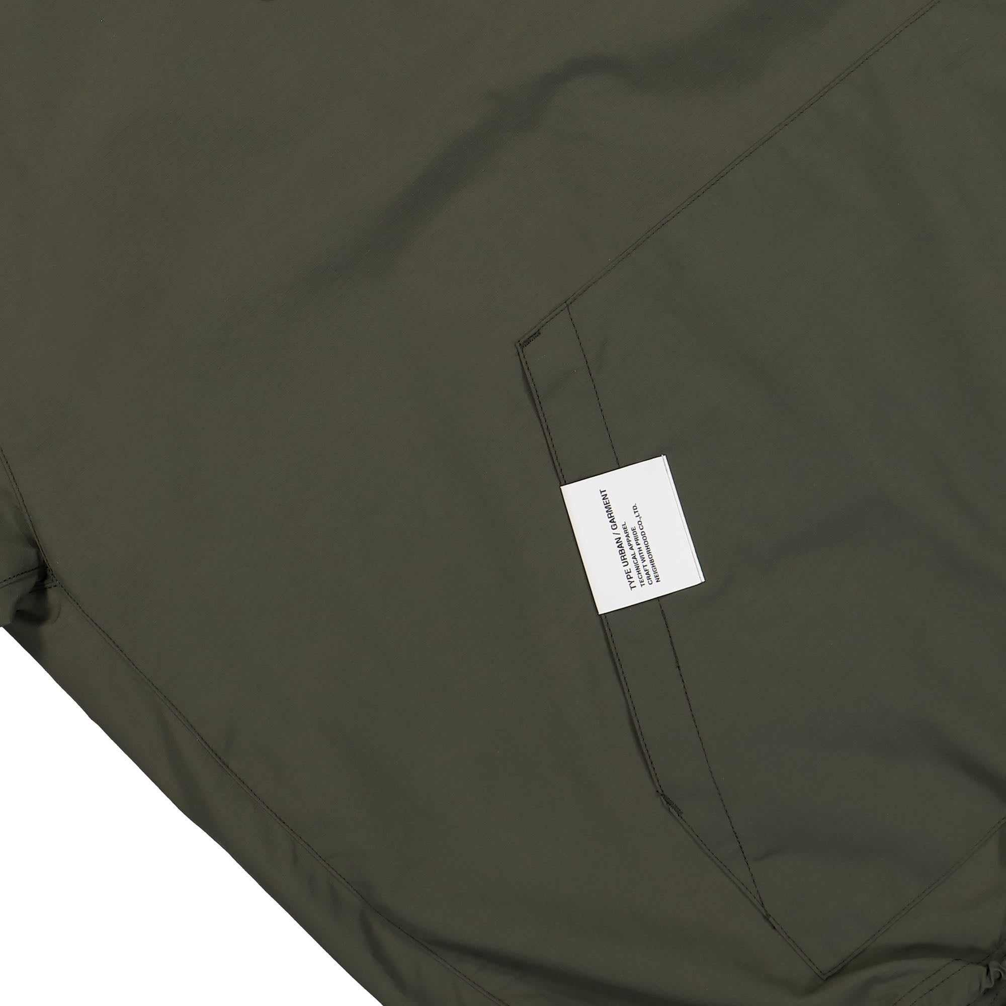 Neighborhood Anorak Jacket Olive Drab Jackets Detail view 2 | Overkill