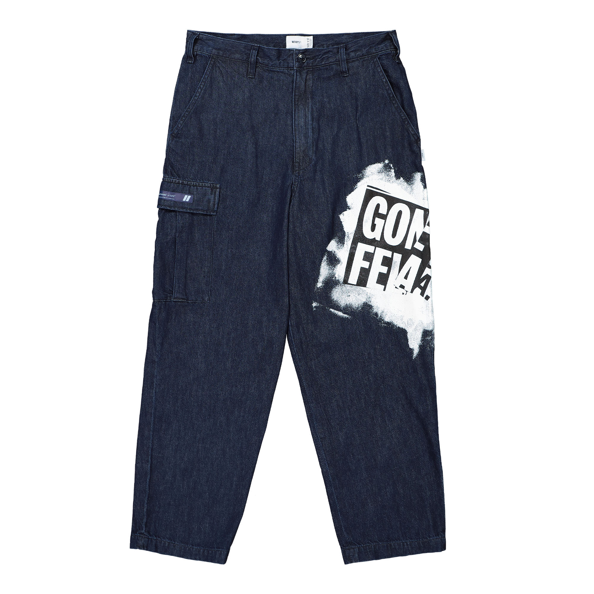 WTAPS MILT2002 PASTHG Trousers Indigo Casual Pants 231WVDT-PTM01 / Indigo | Overkill
