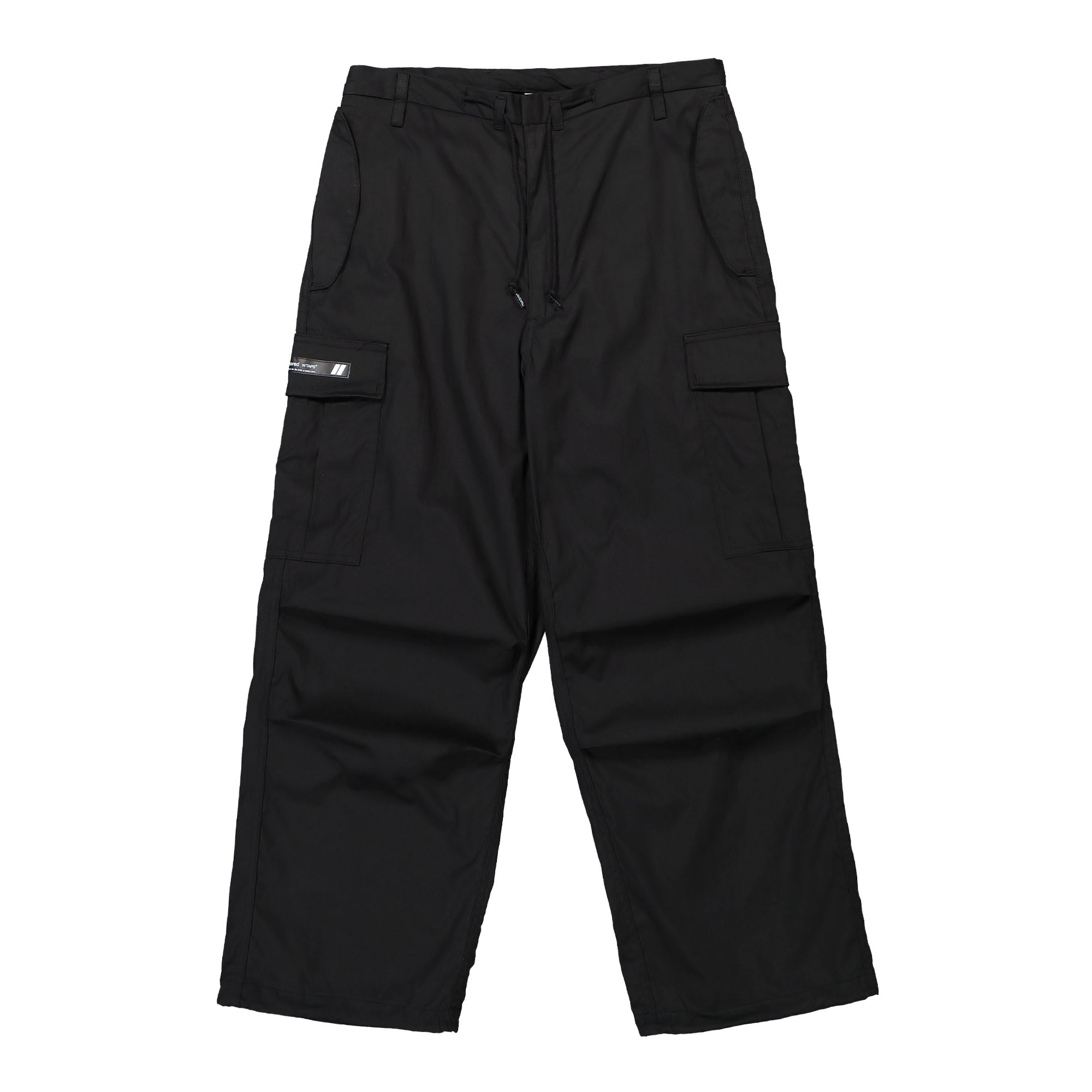 WTAPS MILT0001 NYCO. Oxford Trousers Black Casual Pants 231WVDT-PTM03 / Black | Overkill