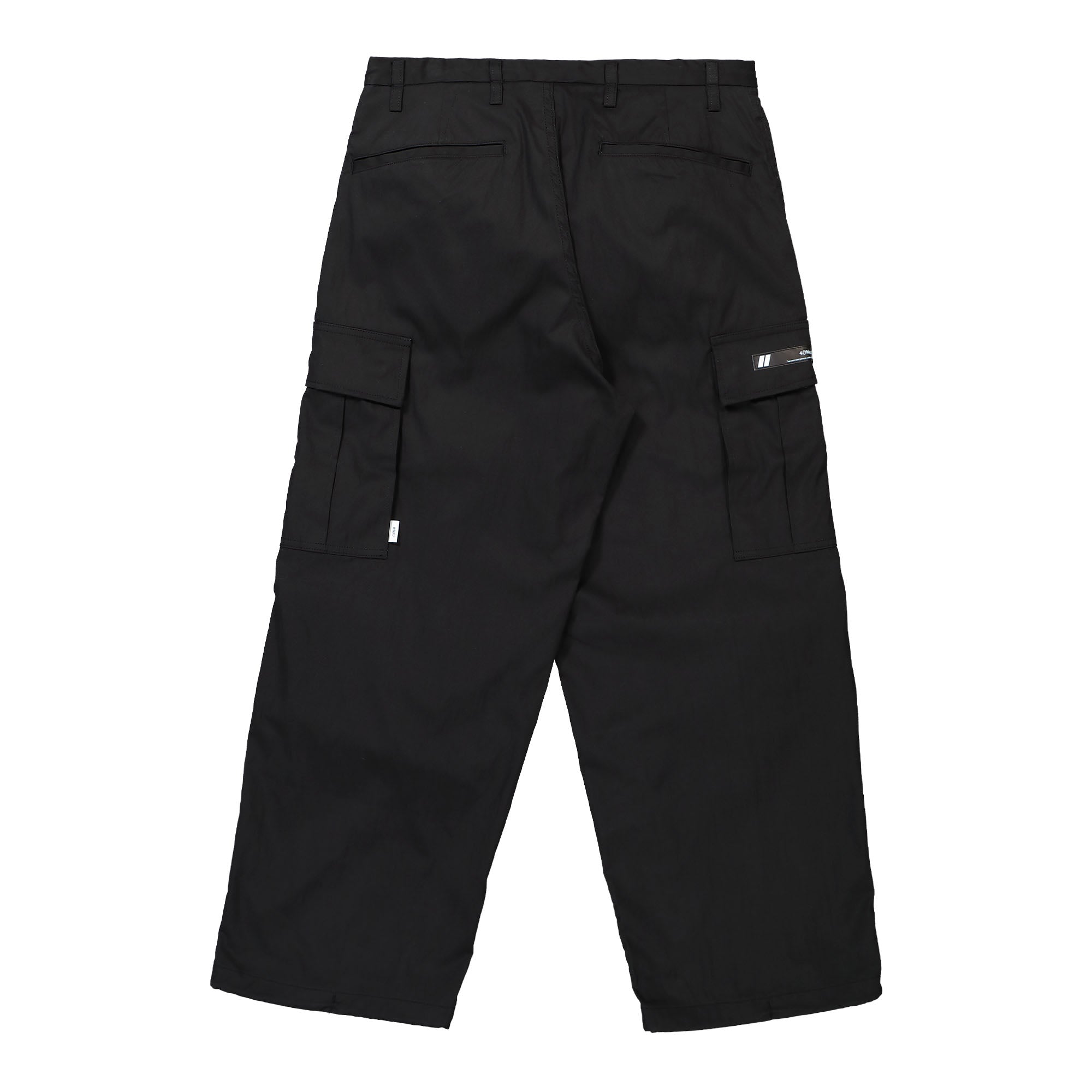 WTAPS MILT0001 NYCO. Oxford Trousers Black Casual Pants Material | Overkill