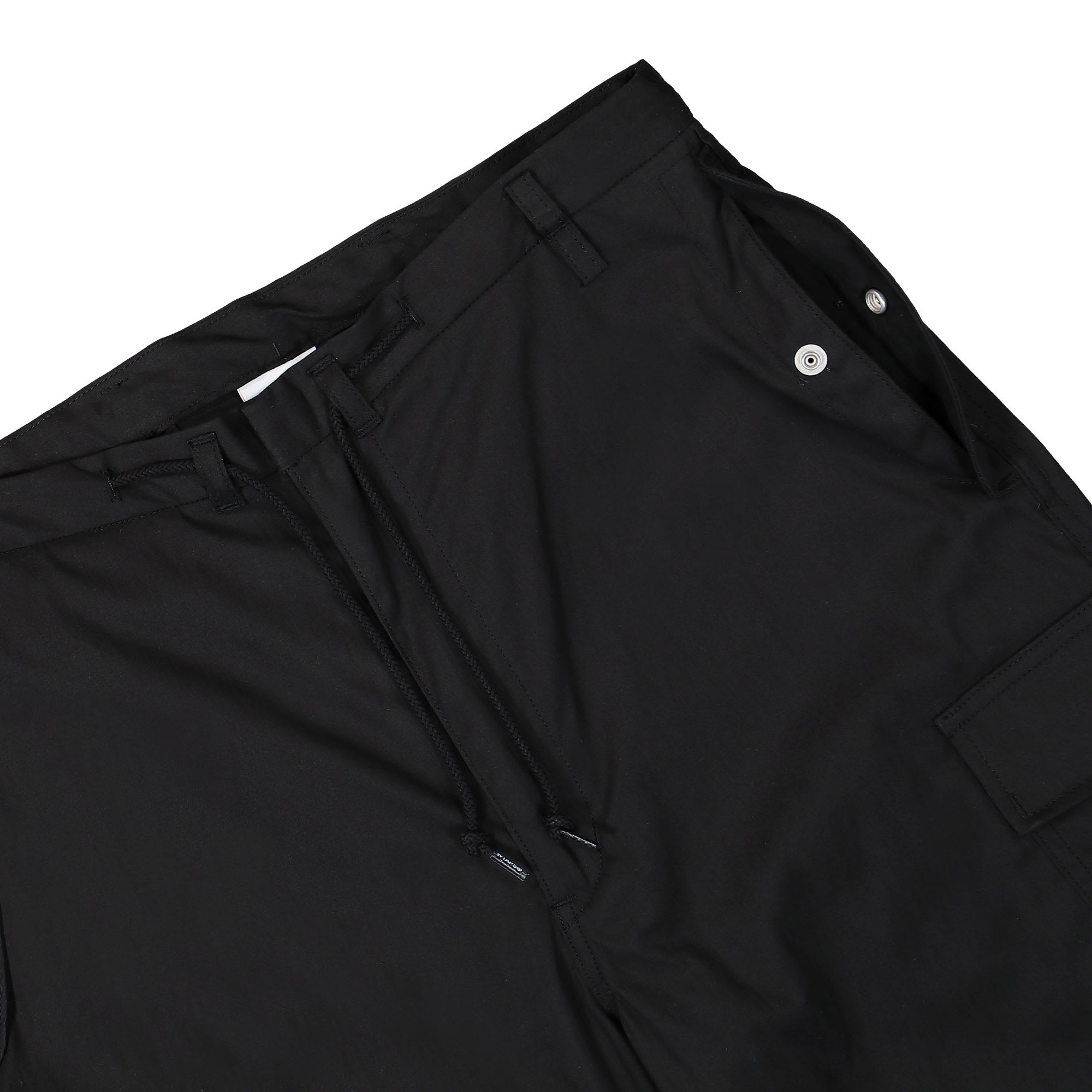 WTAPS MILT0001 NYCO. Oxford Trousers Black Casual Pants Detail view 1 | Overkill