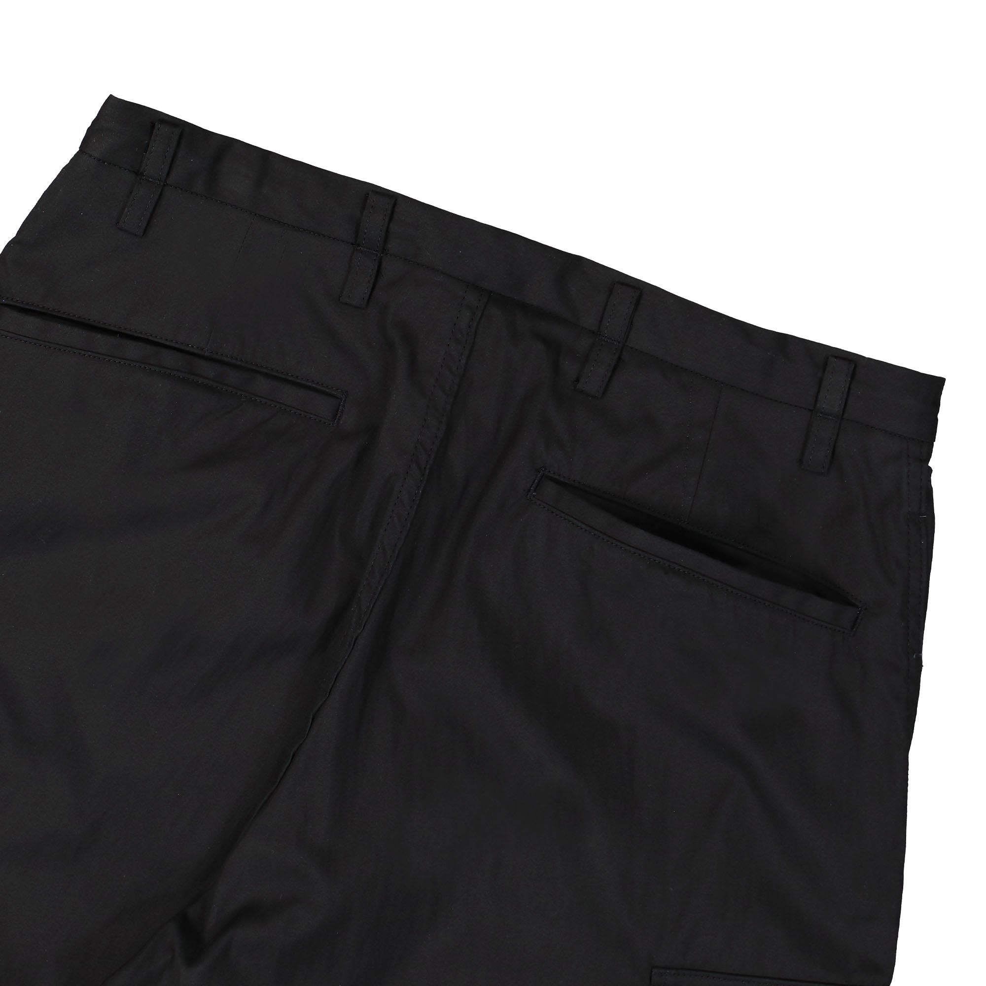 WTAPS MILT0001 NYCO. Oxford Trousers Black Casual Pants Detail view 2 | Overkill