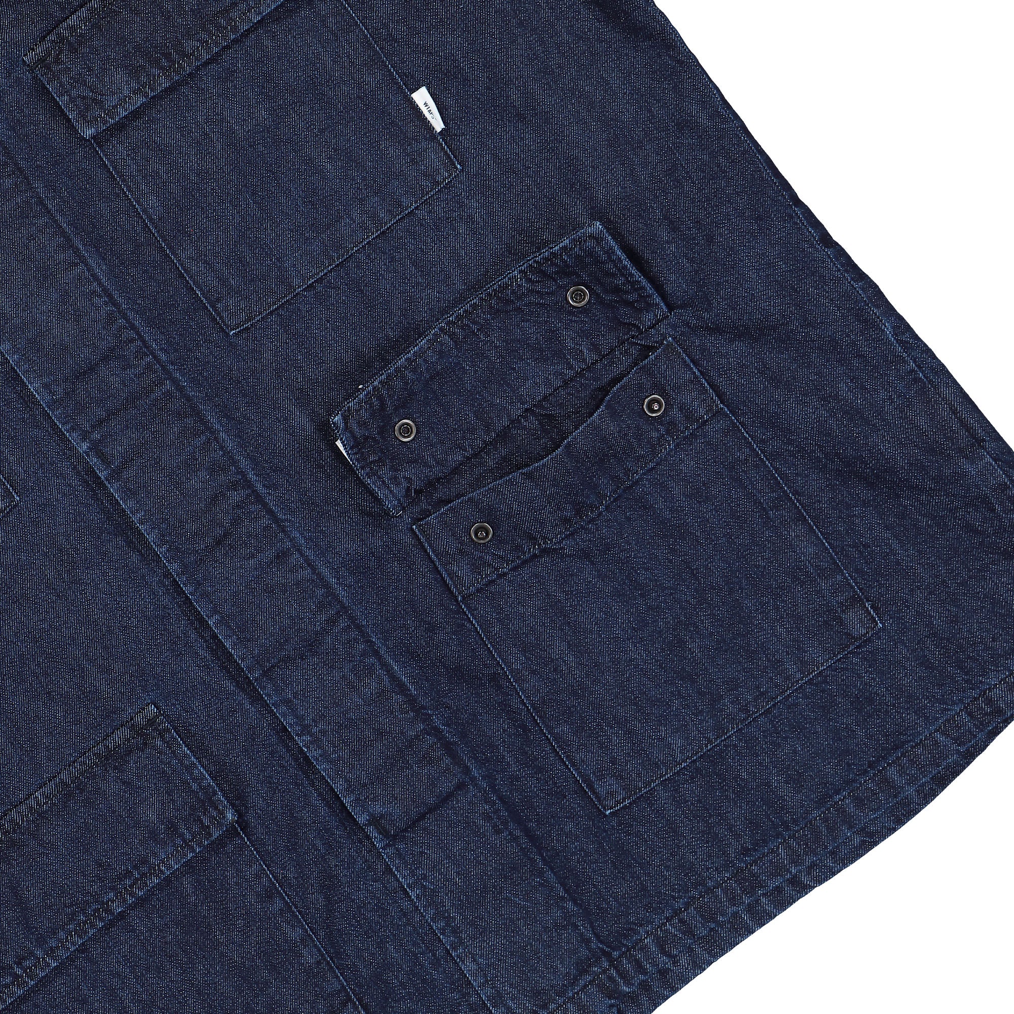 WTAPS JMOD Denim PASTHG Longsleeve Indigo Shirts Detail view 1 | Overkill