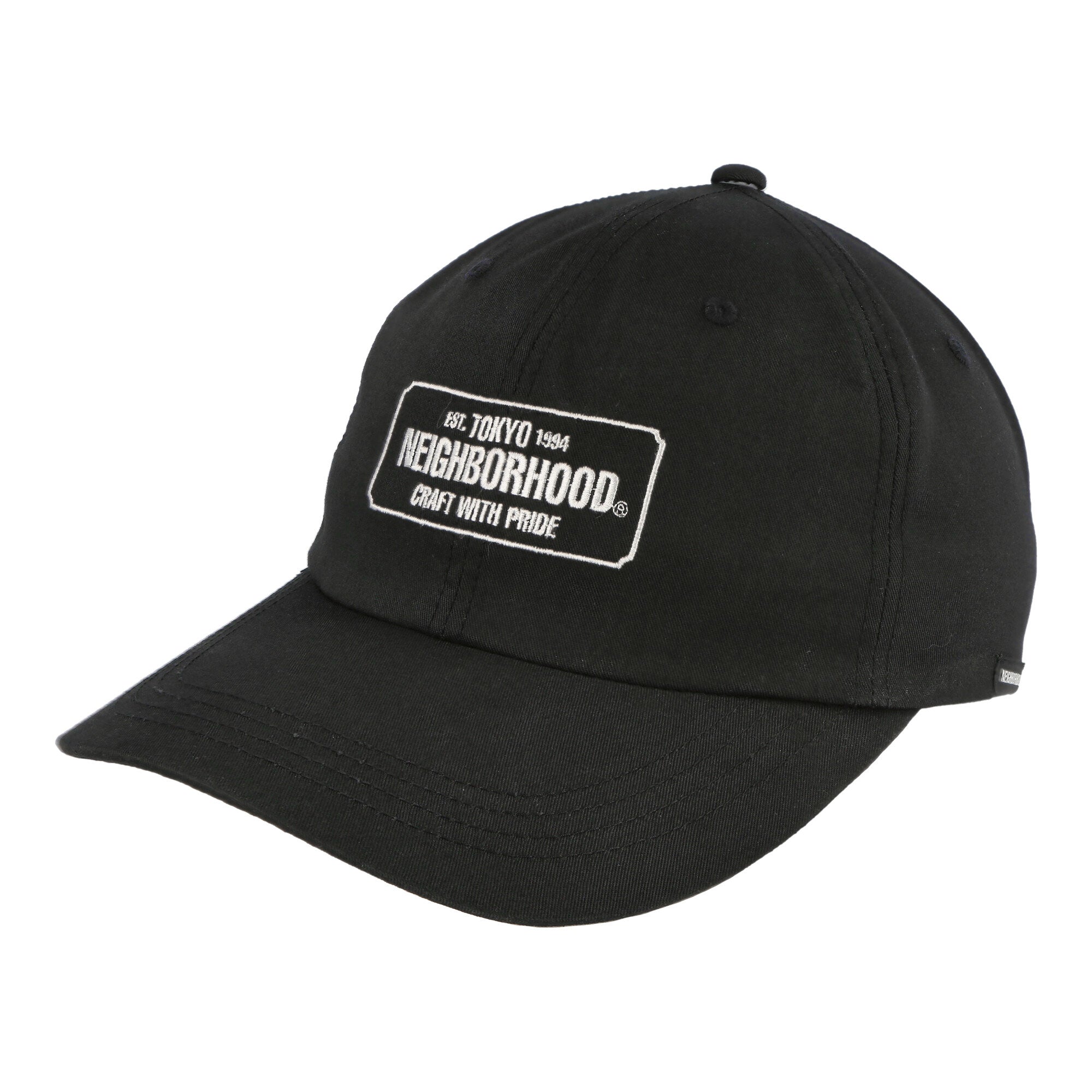 Neighborhood Dad Cap Black Caps 231YGNH-HT07 / Black | Overkill
