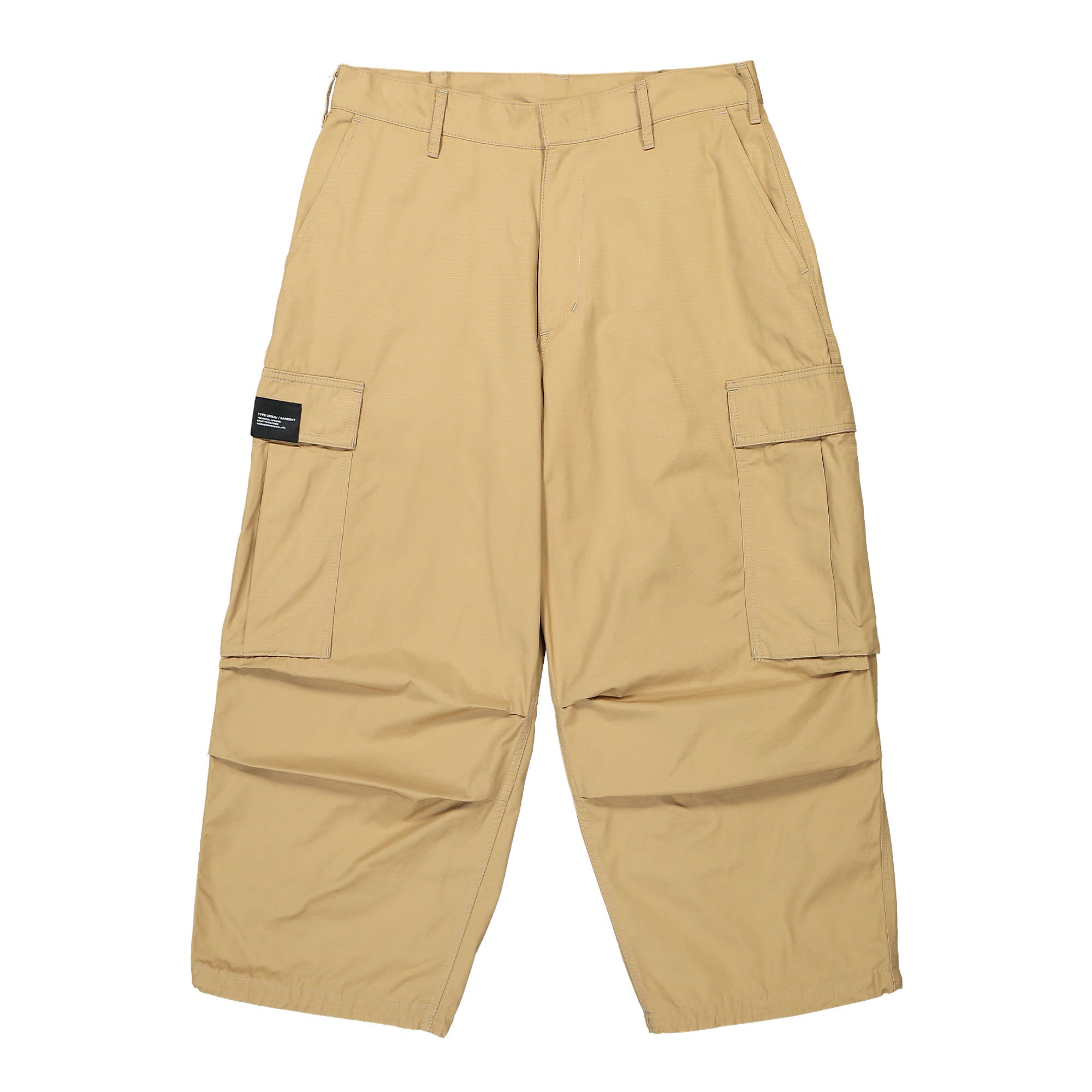 Neighborhood Wide Cargo Pants Beige Cargo Pants 231YTNH-PTM03 / Beige | Overkill