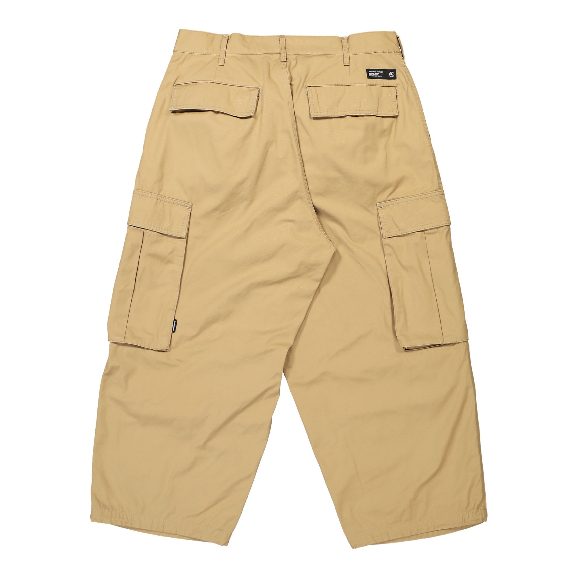 Neighborhood Wide Cargo Pants Beige Cargo Pants Material | Overkill