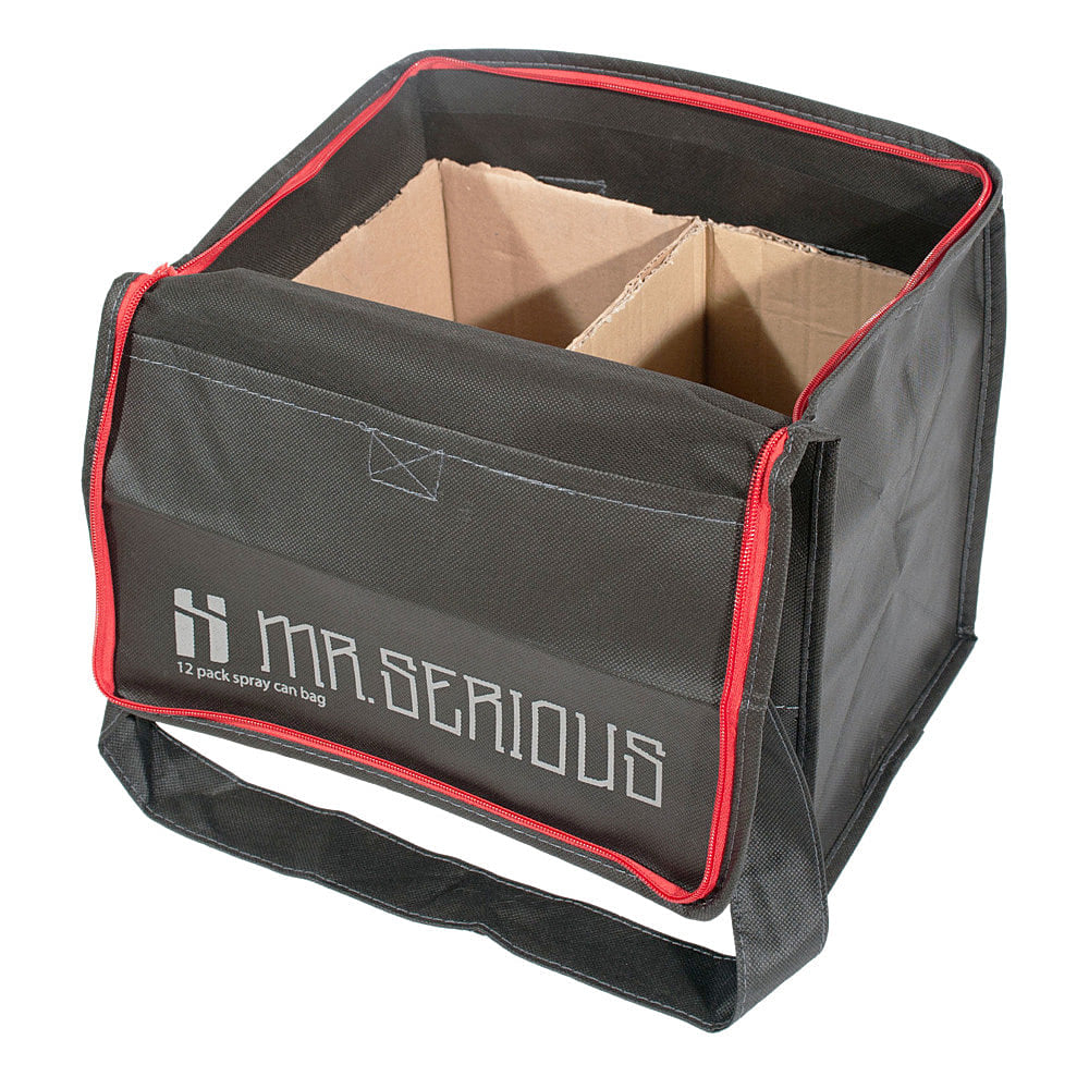 Mr. Serious Spraycan Bag 12er Pack Black Shoulder & Cross Body Bags 2320-0012 | Overkill