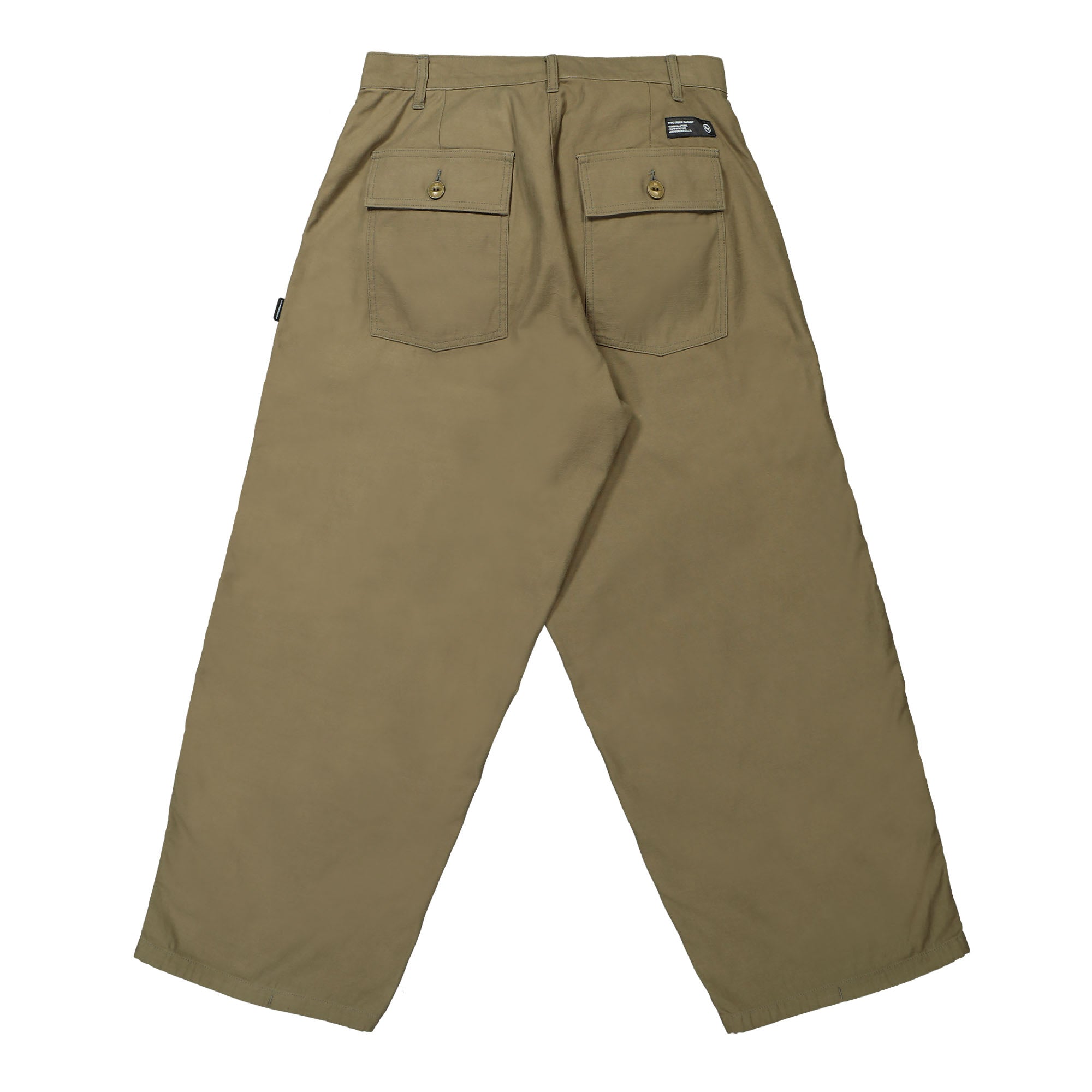 Neighborhood Wide Baker Pants Olive Drab Casual Pants Material | Overkill