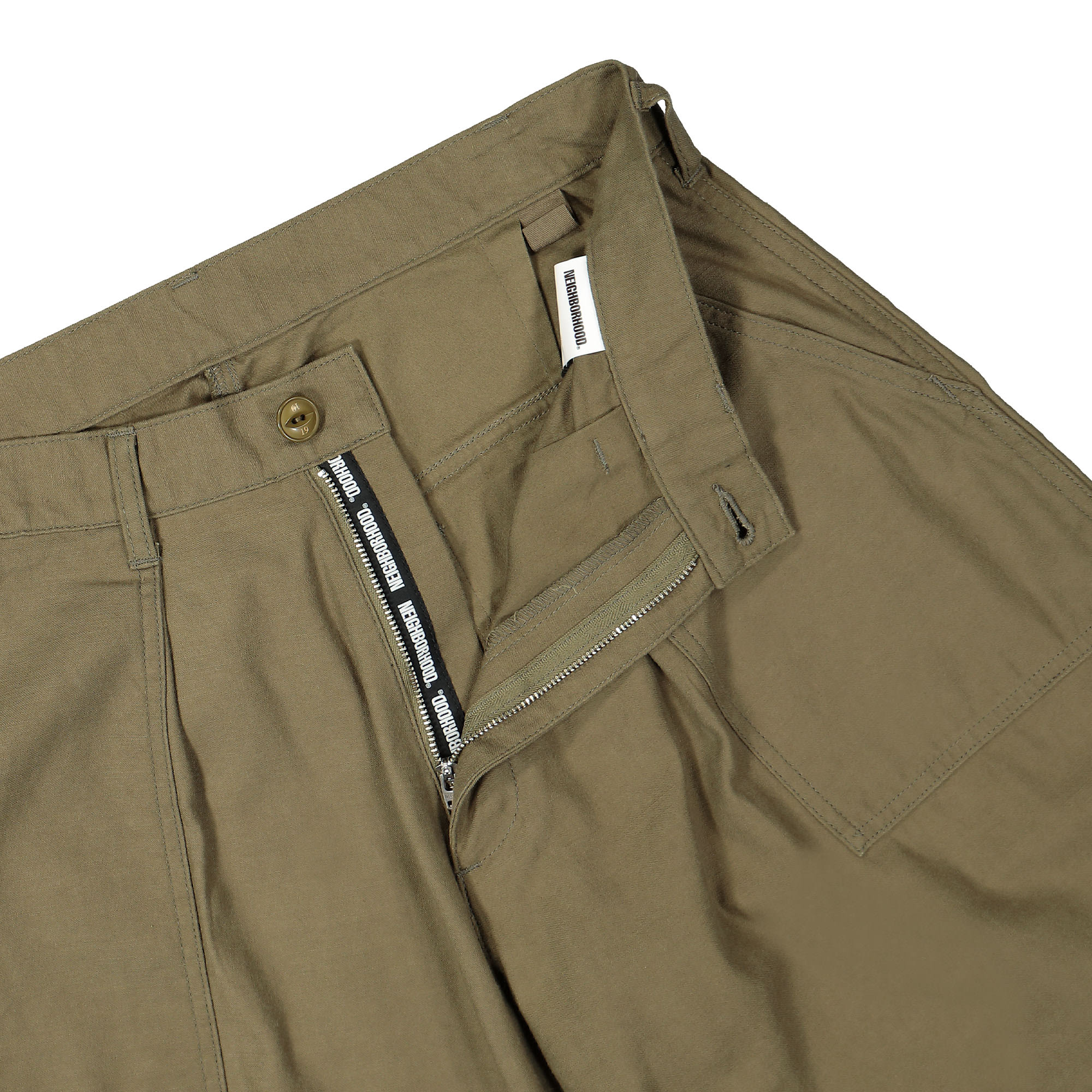 Neighborhood Wide Baker Pants Olive Drab Casual Pants Detailfoto | Overkill