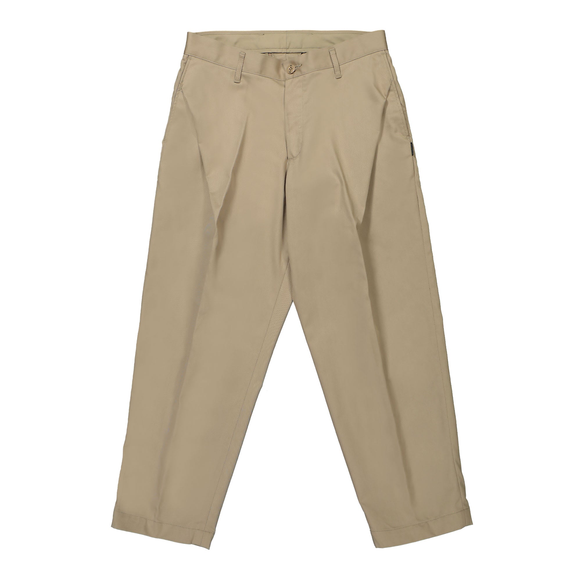 Neighborhood Slanted Tuck Pants Beige Casual Pants 232AQNH-PTM03 / Beige | Overkill