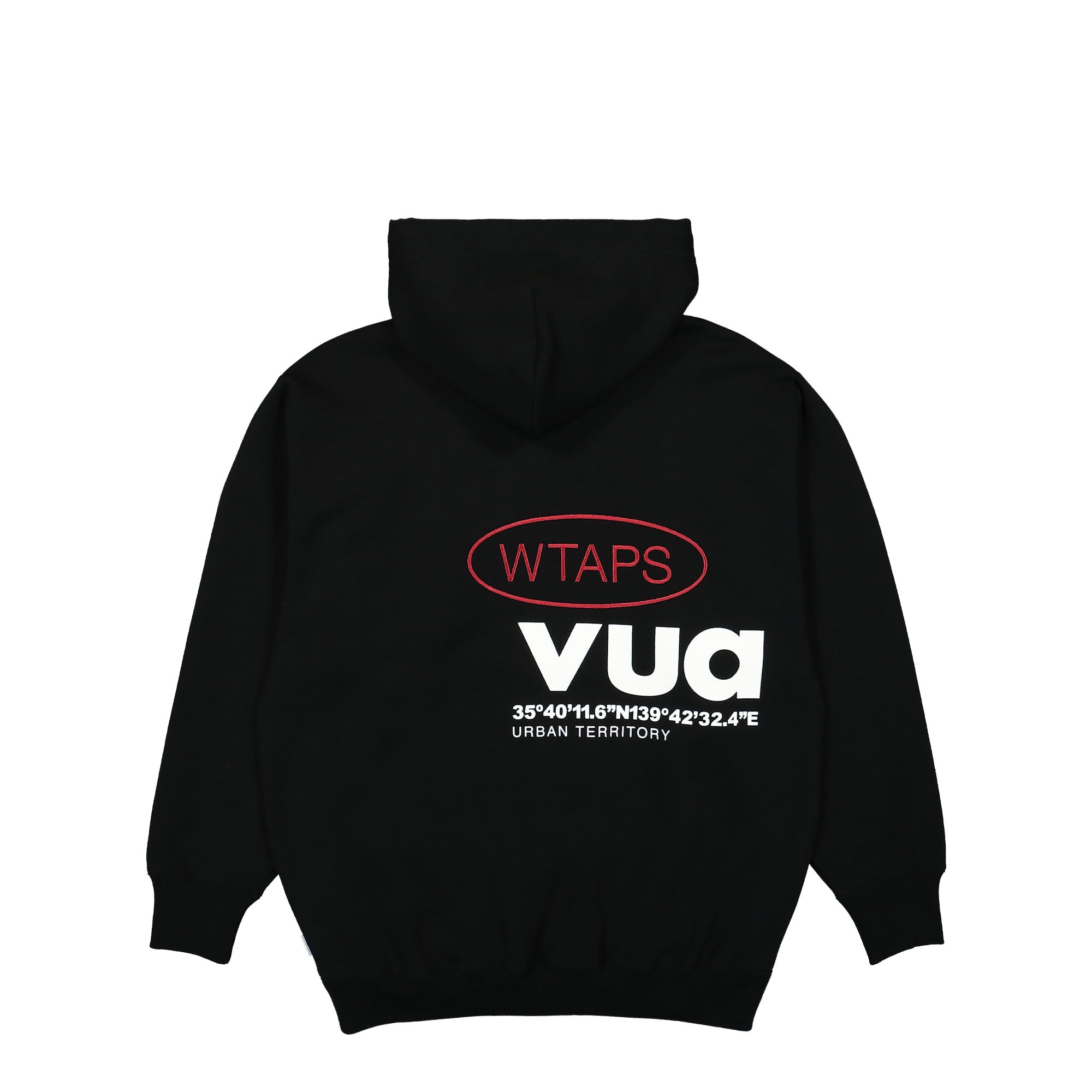 WTAPS OBJ 01 Protect Hoody Black Hoodies Close-up | Overkill