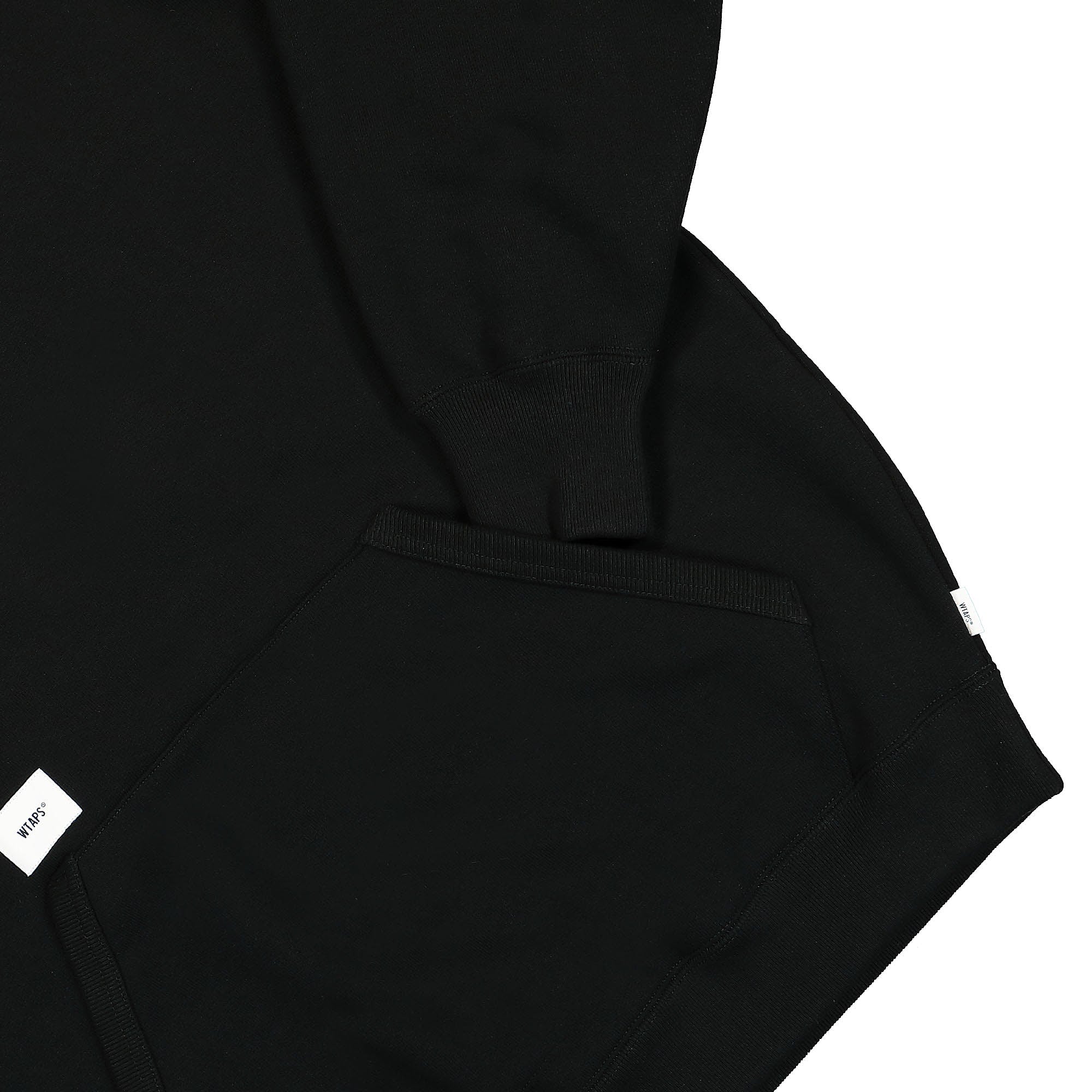 WTAPS Obj 06 / Hoody / Cotton. Containing Black Hoodies Detailfoto | Overkill