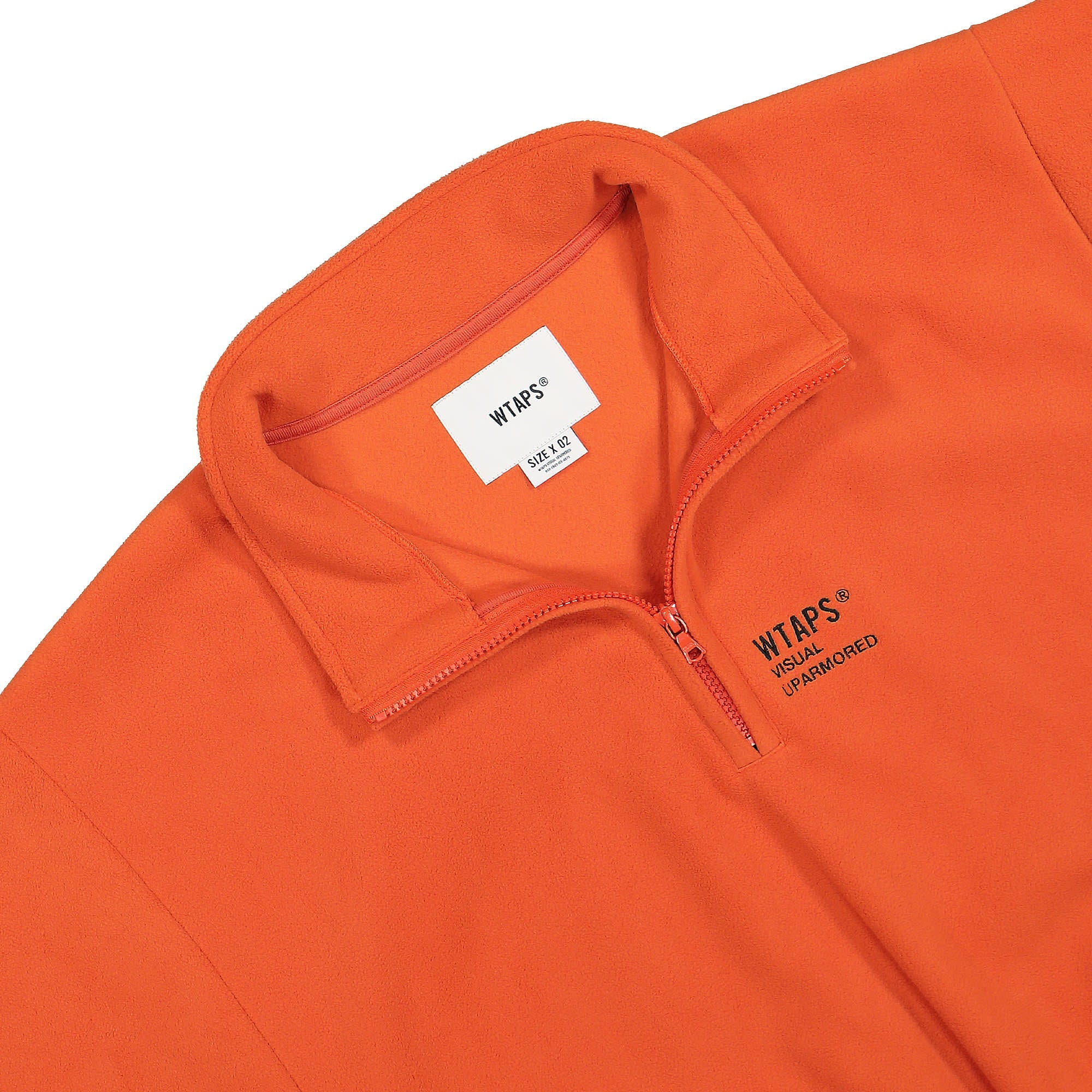WTAPS Depst / Sweater / Poly. Fortless Orange Sweatshirts Detail view 1 | Overkill