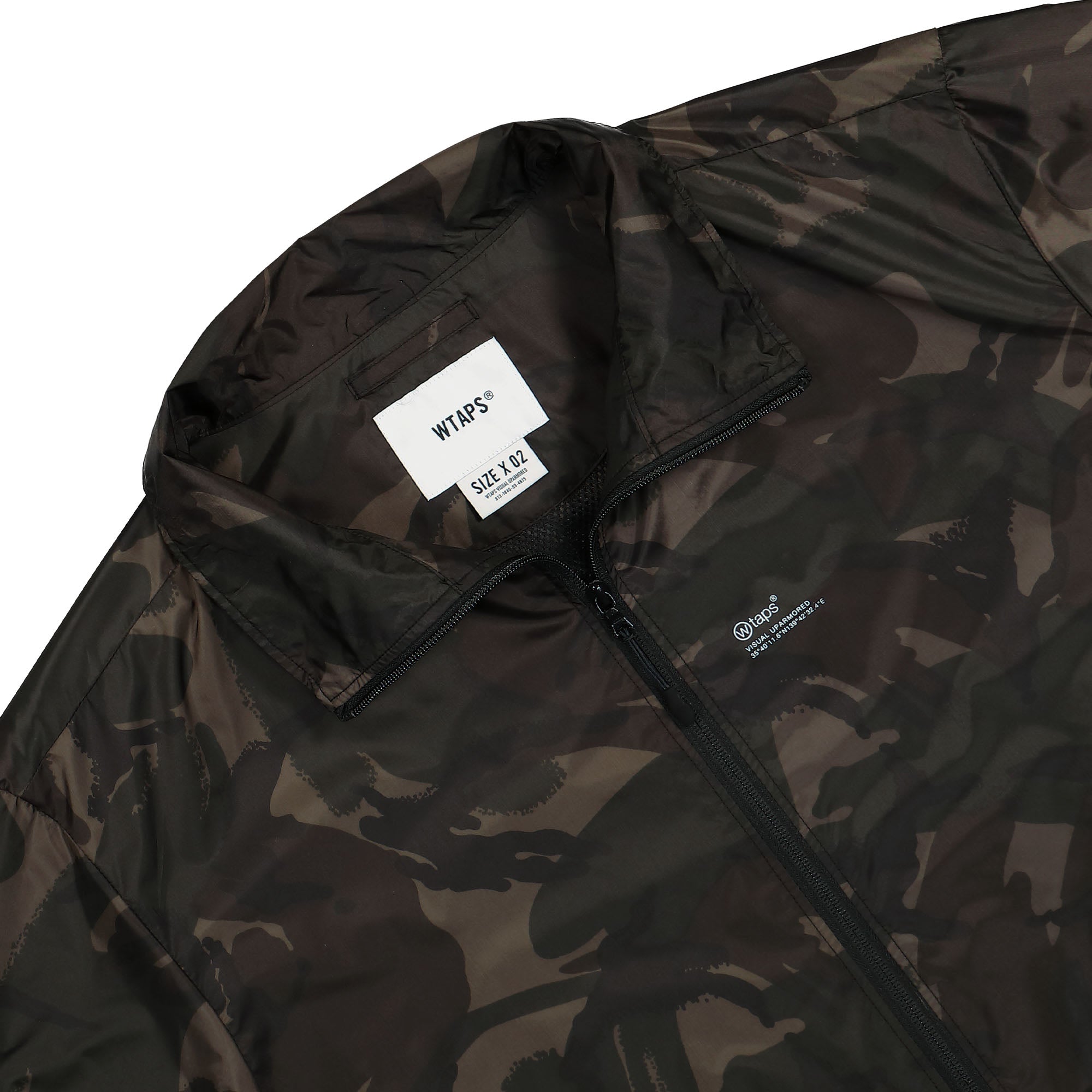 WTAPS Dot Sight Track Jacket DPM Tropical Track Jackets Close-up | Overkill