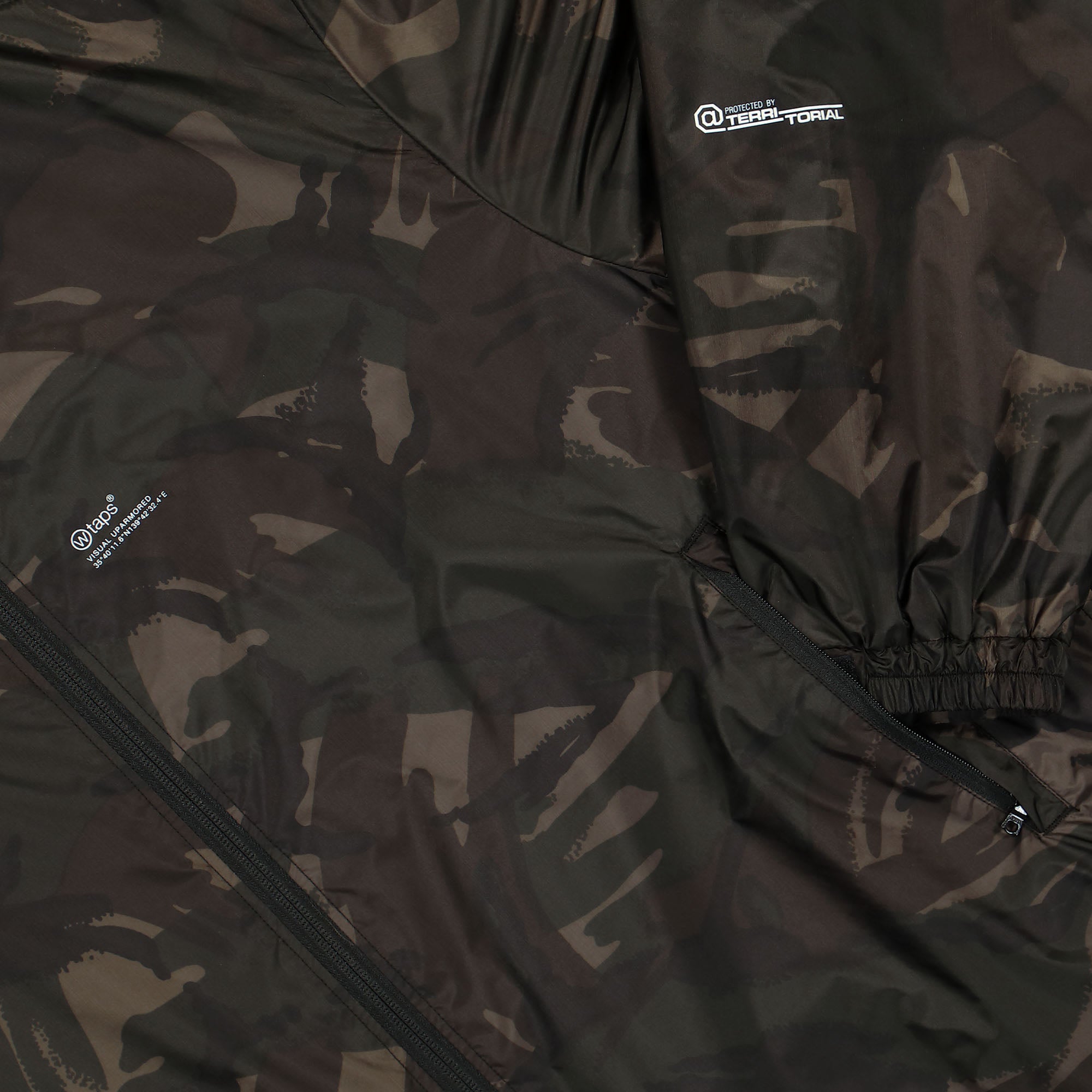 WTAPS Dot Sight Track Jacket DPM Tropical Track Jackets Detailfoto | Overkill