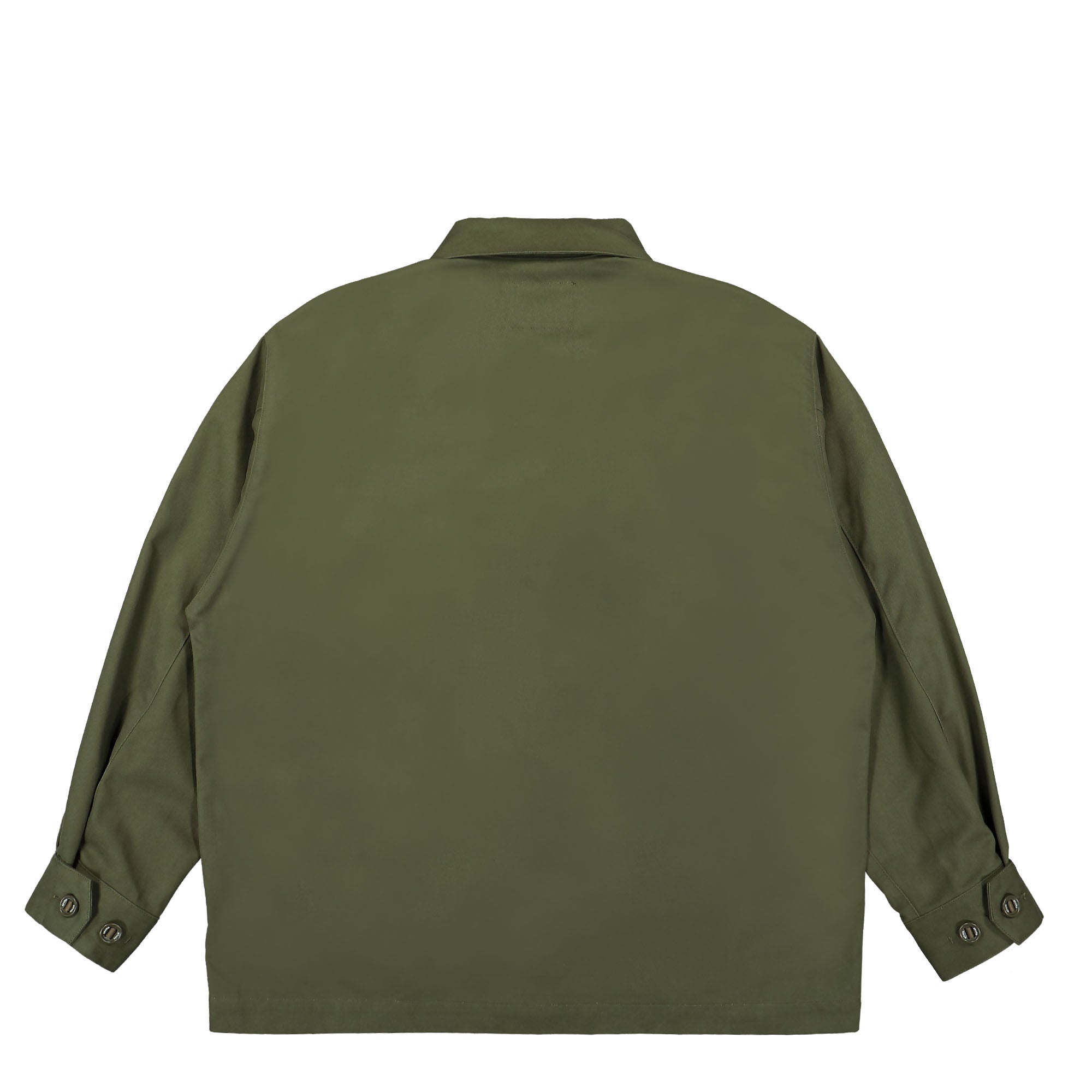 WTAPS CBW LS Shirt Olive Drab Shirts Material | Overkill
