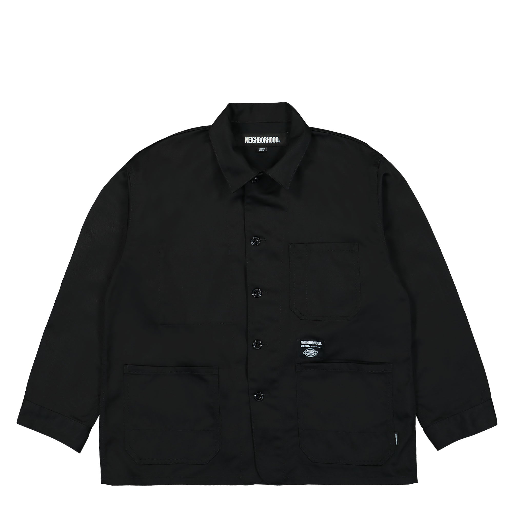 Neighborhood Coverall Jacket Black Jackets 232EVDKN-JKM02 / Black | Overkill