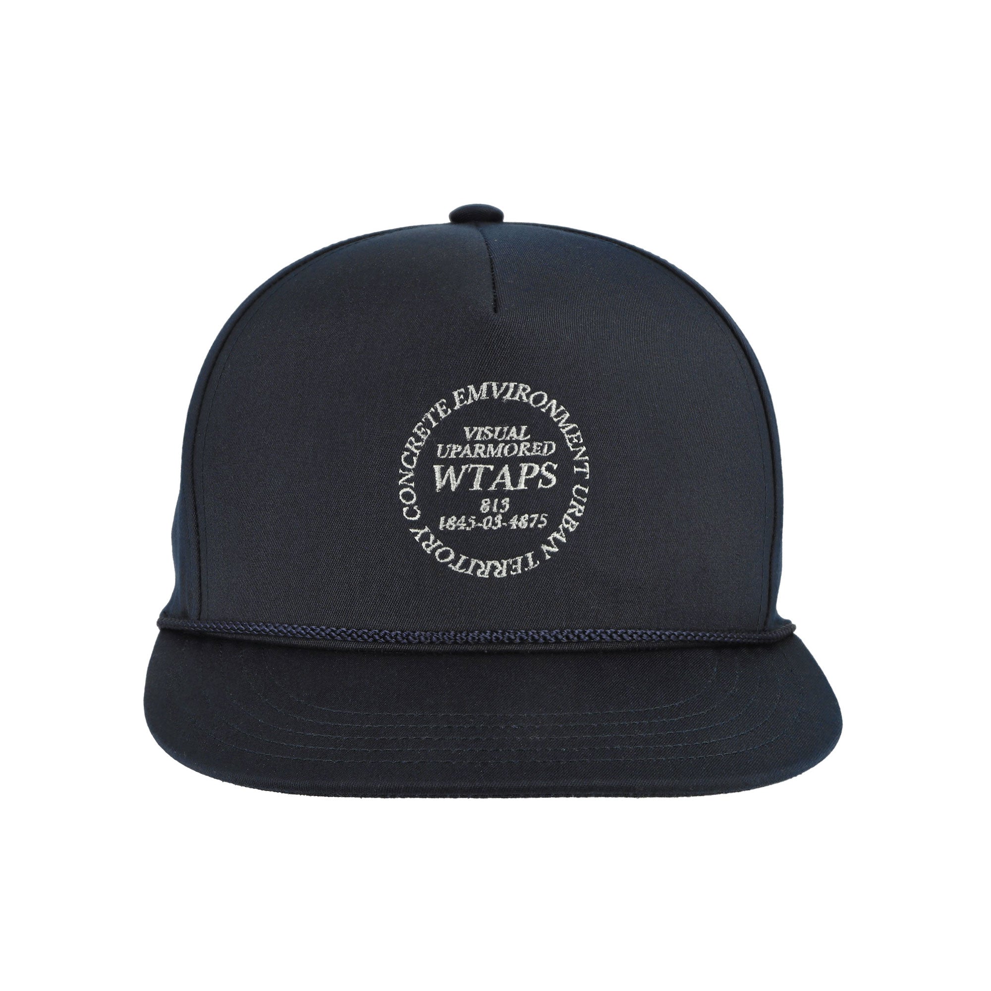 WTAPS Militia Ingredients Cap Navy Caps Detailfoto | Overkill