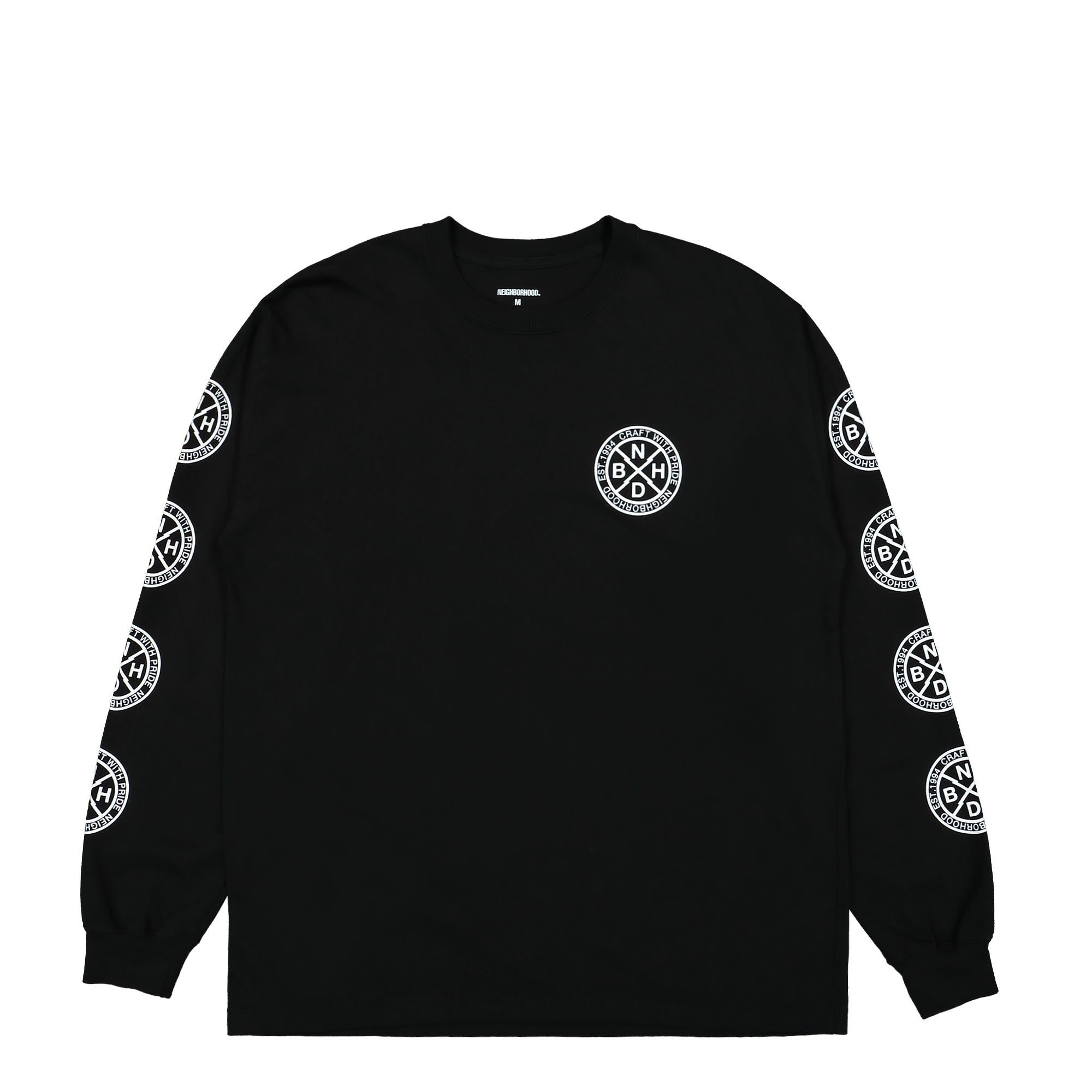 Neighborhood NH. LS-7 Tee Black T-Shirts 232PCNH-LT07 / Black | Overkill