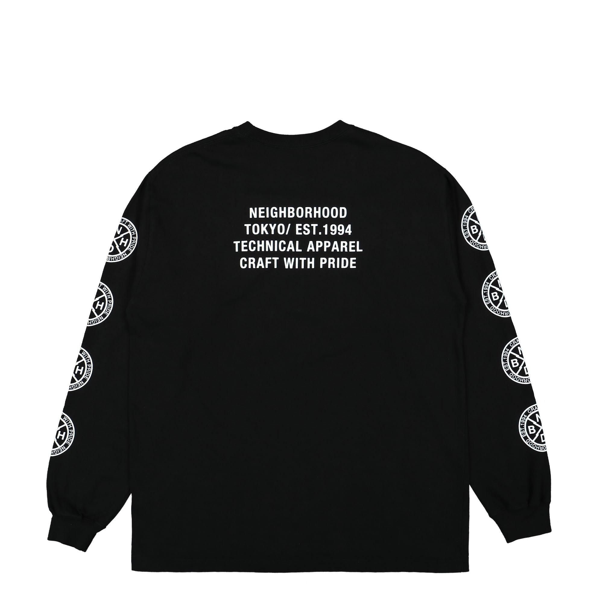 Neighborhood NH. LS-7 Tee Black T-Shirts Material | Overkill