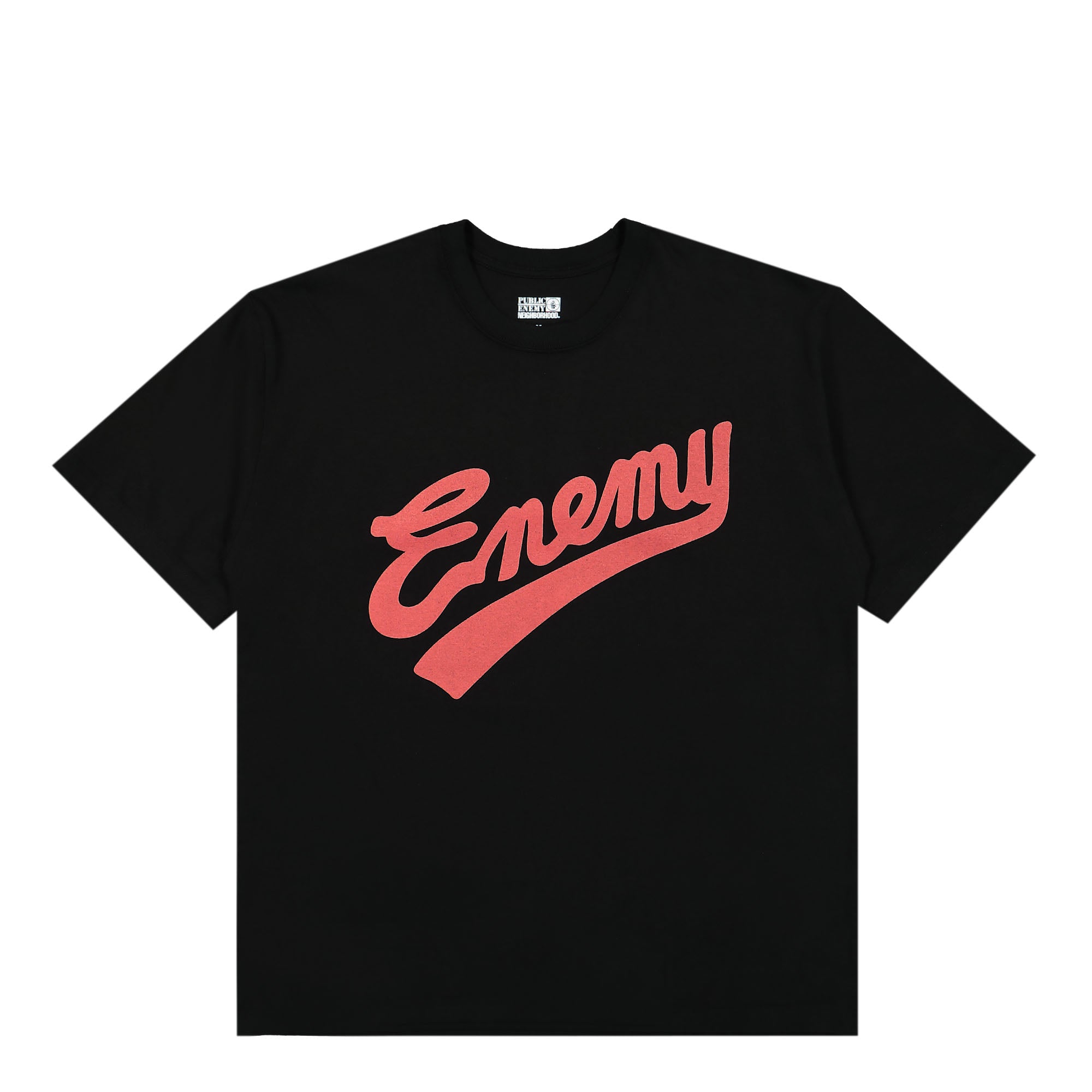 Neighborhood Public Enemy x Neighborhood SS-1 Tee Black T-Shirts 232PCNH-ST23 / Black | Overkill