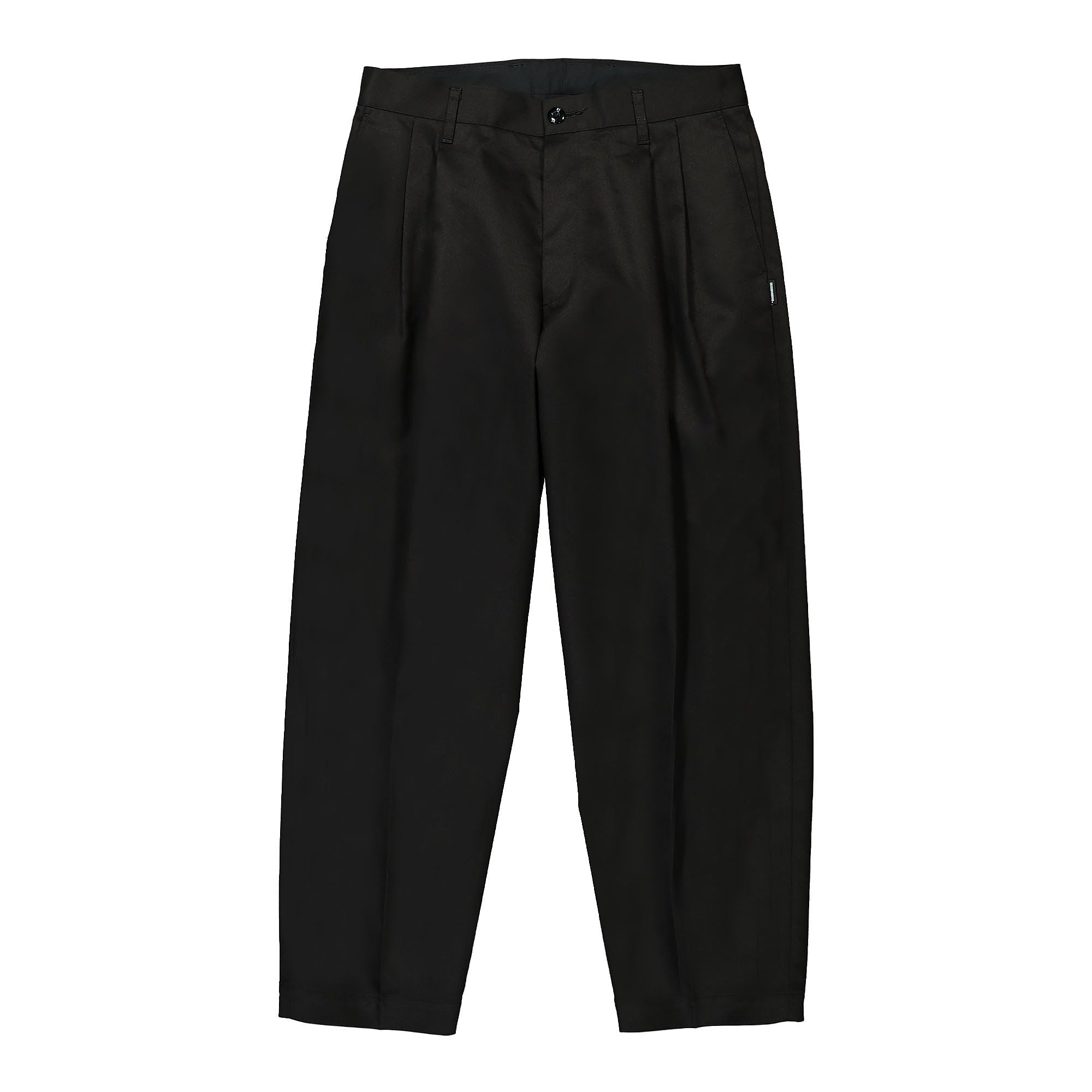 Neighborhood Two Tuck Pants Black Casual Pants 232SPNH-PTM02 / Black | Overkill