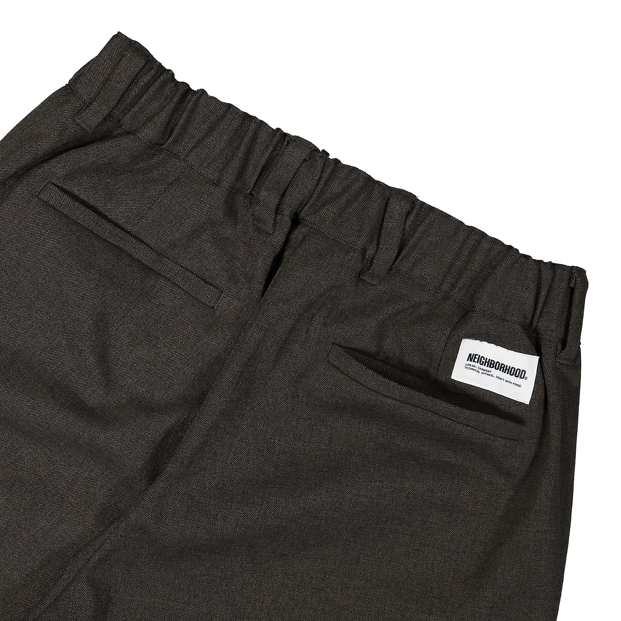 Neighborhood Tapered Silhouette Pants Charcoal Casual Pants Detail view 1 | Overkill