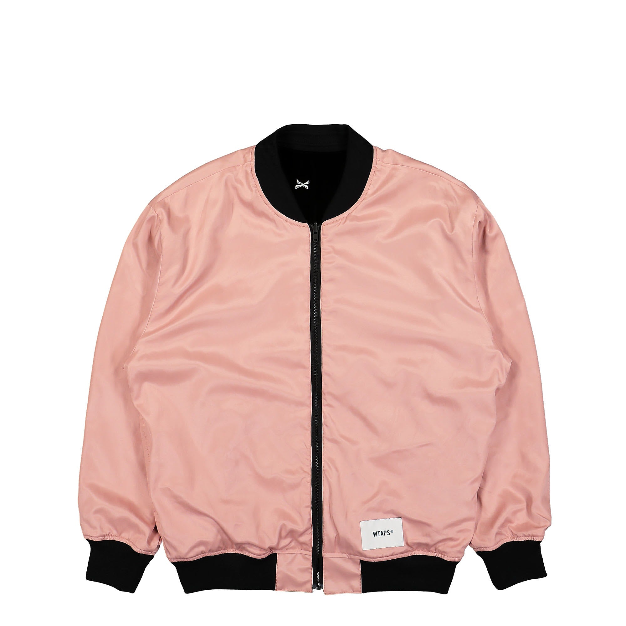 WTAPS Gutter / Jacket / Poly. Vvt. Textile Black Bomber & Varsity Jackets Close-up | Overkill