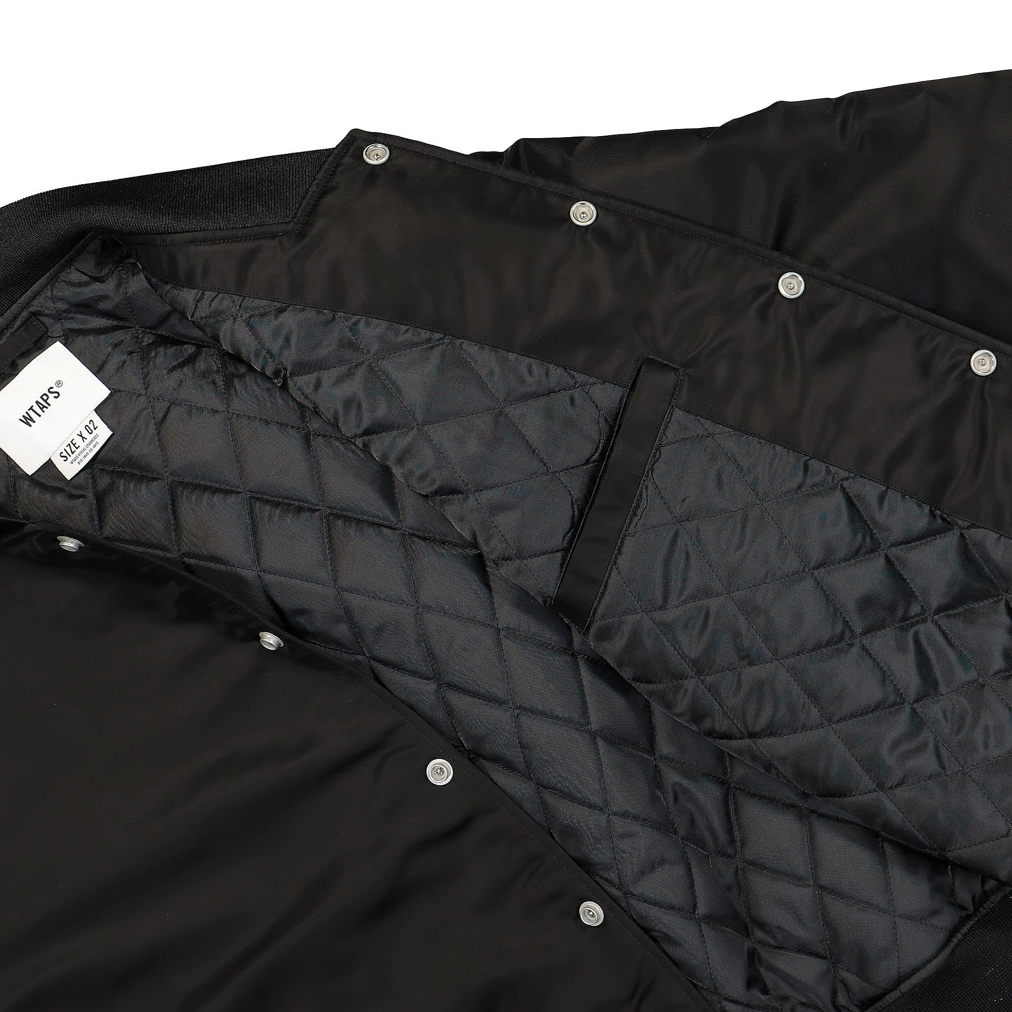 WTAPS Team / Jacket / Nylon. Twill. League Black Jackets Detail view 1 | Overkill