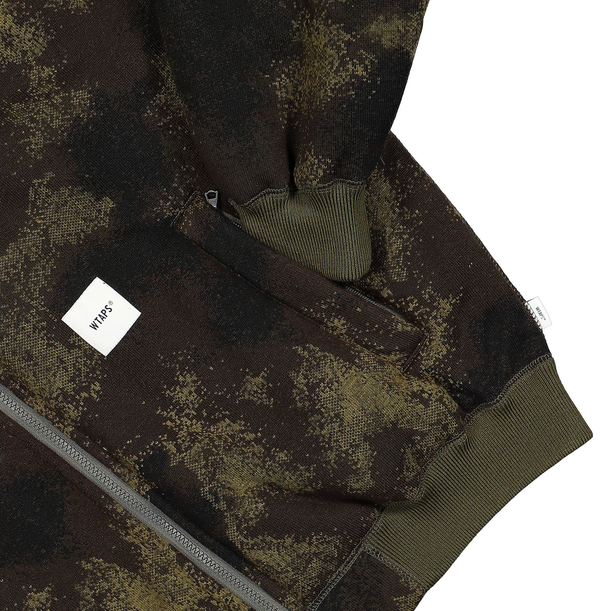 WTAPS Bundle / Jacket / Poly. Boa. Textile. Protect Olive Drab Fleece Jackets Detailfoto | Overkill