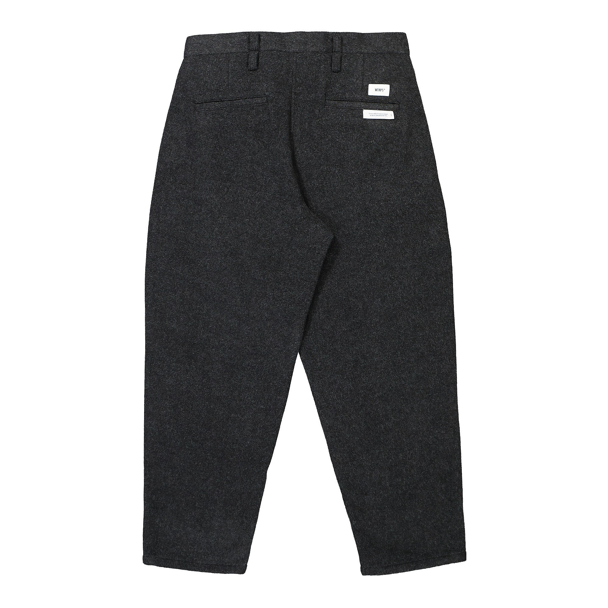 WTAPS Trdt1803 / Trousers / Wopl. Mosser Charcoal Casual Pants Material | Overkill