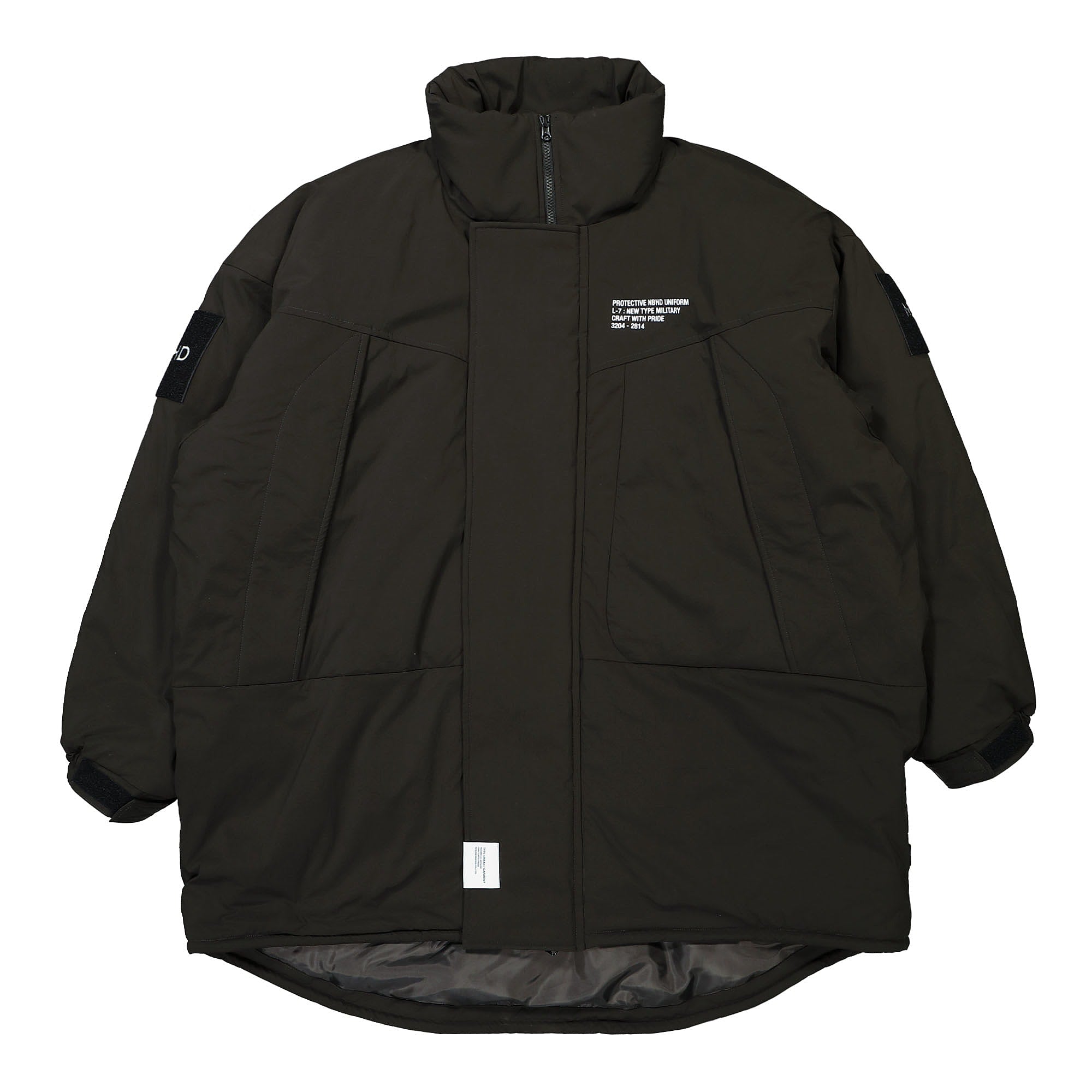 Neighborhood Monster Parka Black Parkas 232TSNH-JKM10 / Black | Overkill