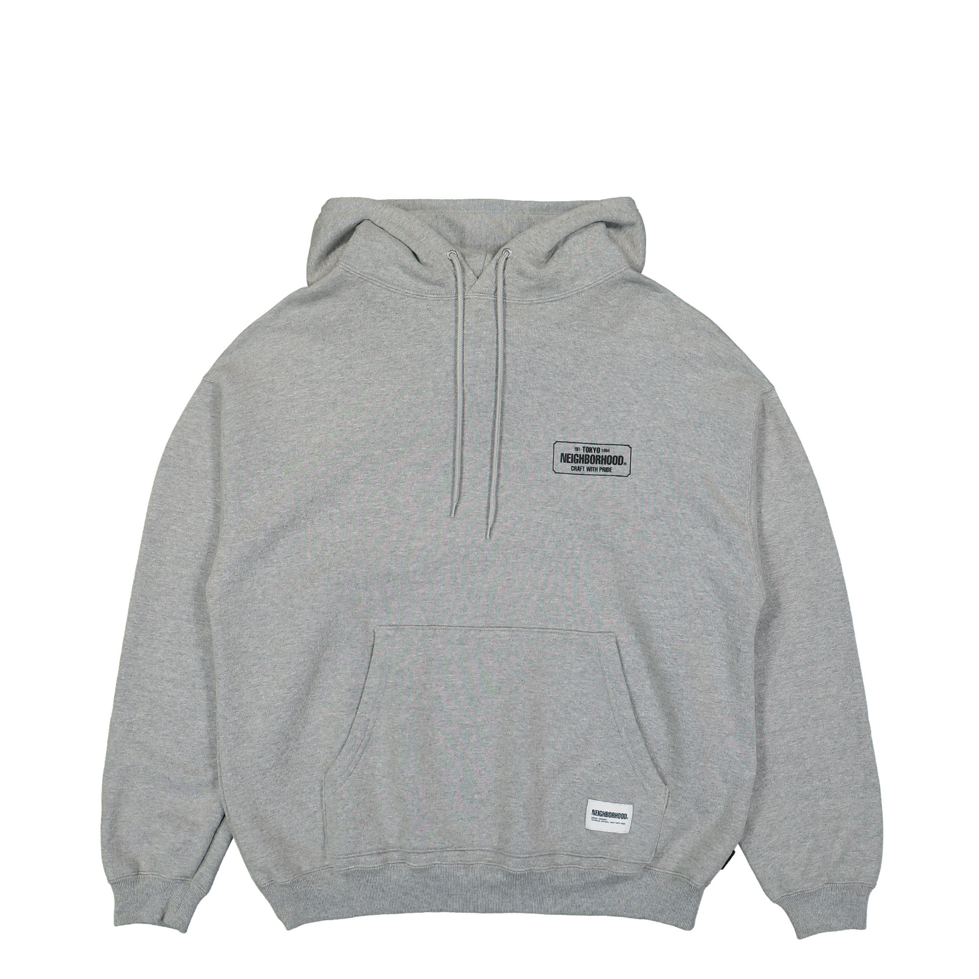 Neighborhood Classic Hooded Sweatshirt Gray Hoodies 232UWNH-CSM03 / Gray | Overkill