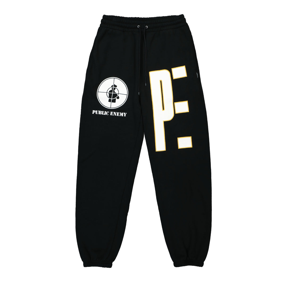 Public Enemy x Neighborhood Sweatpants 232UWNH-PTM01 / Black 