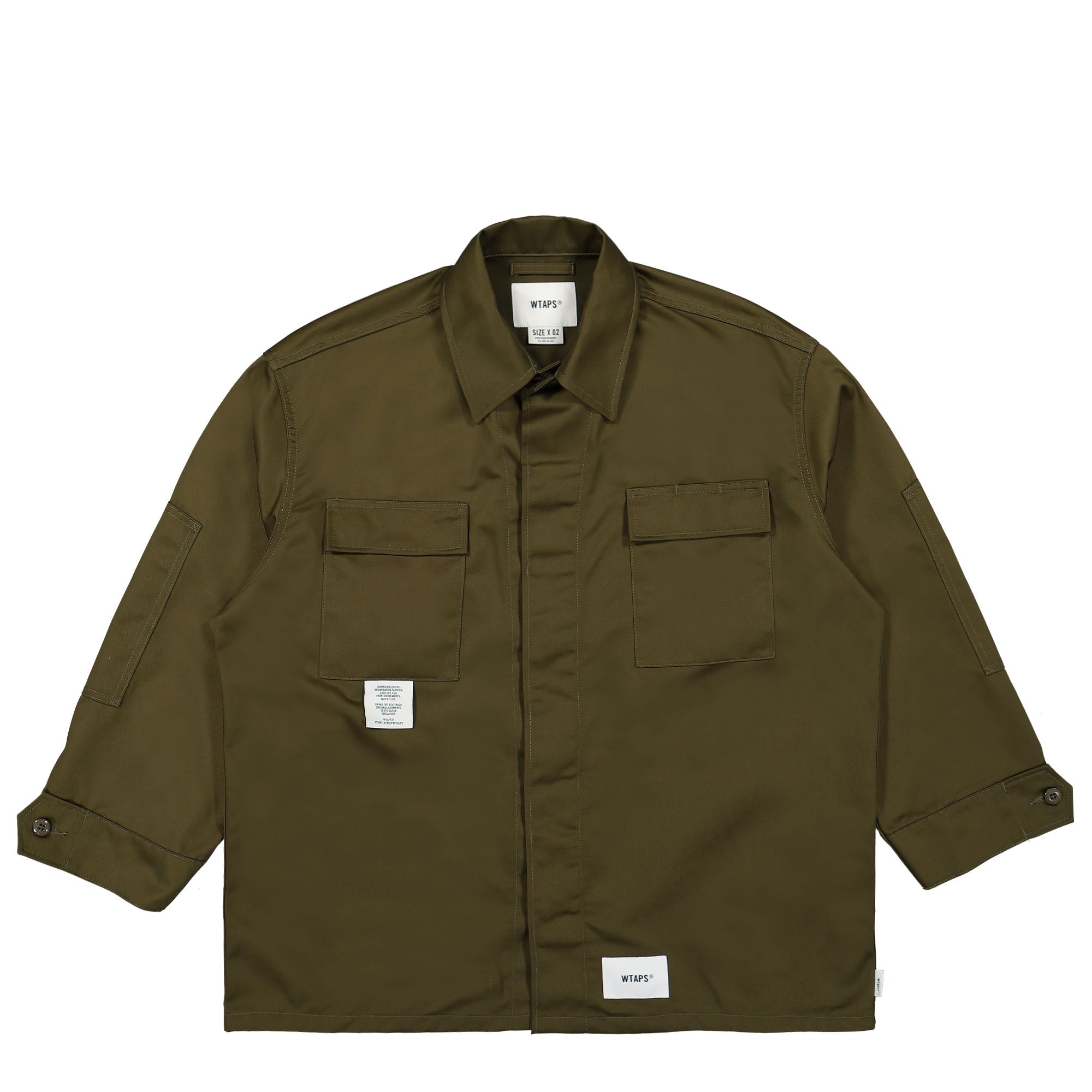 WTAPS Guardian Jacket Olive Drab Jackets 232WVDT-JKM01 / Olive Drab | Overkill