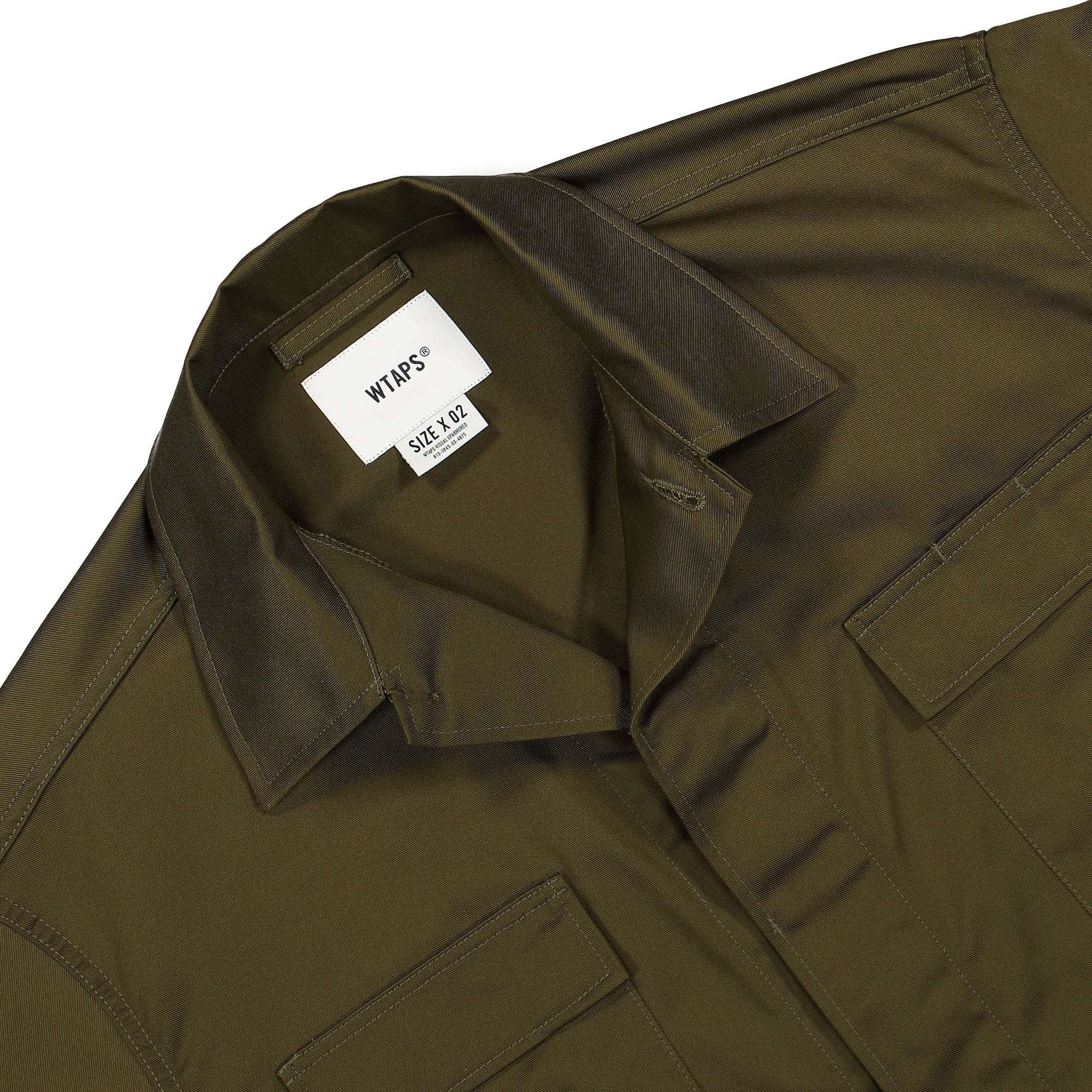 WTAPS Guardian Jacket Olive Drab Jackets Close-up | Overkill