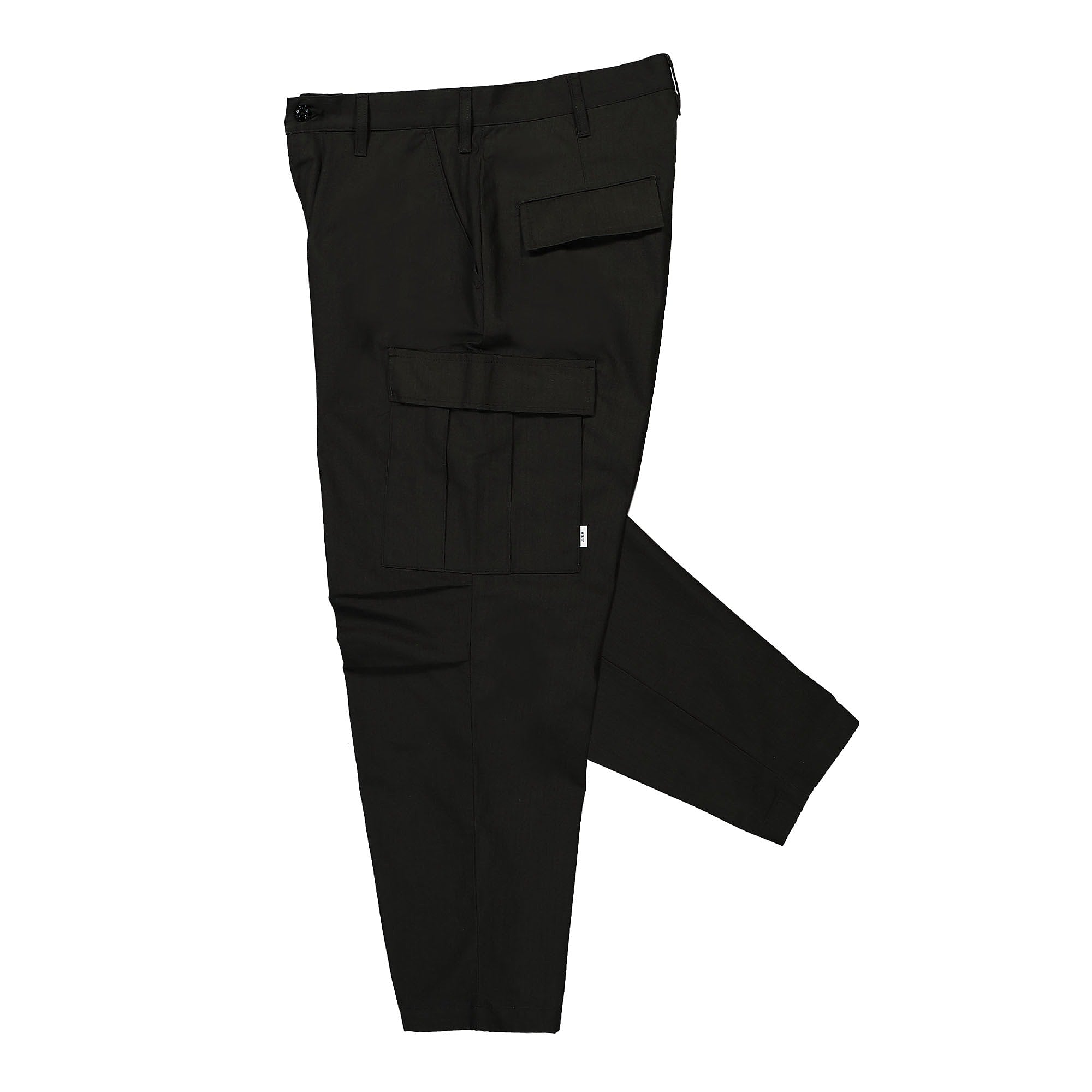 WTAPS MILT9602 / Trousers / Nyco. Ripstop Black Casual Pants Close-up | Overkill