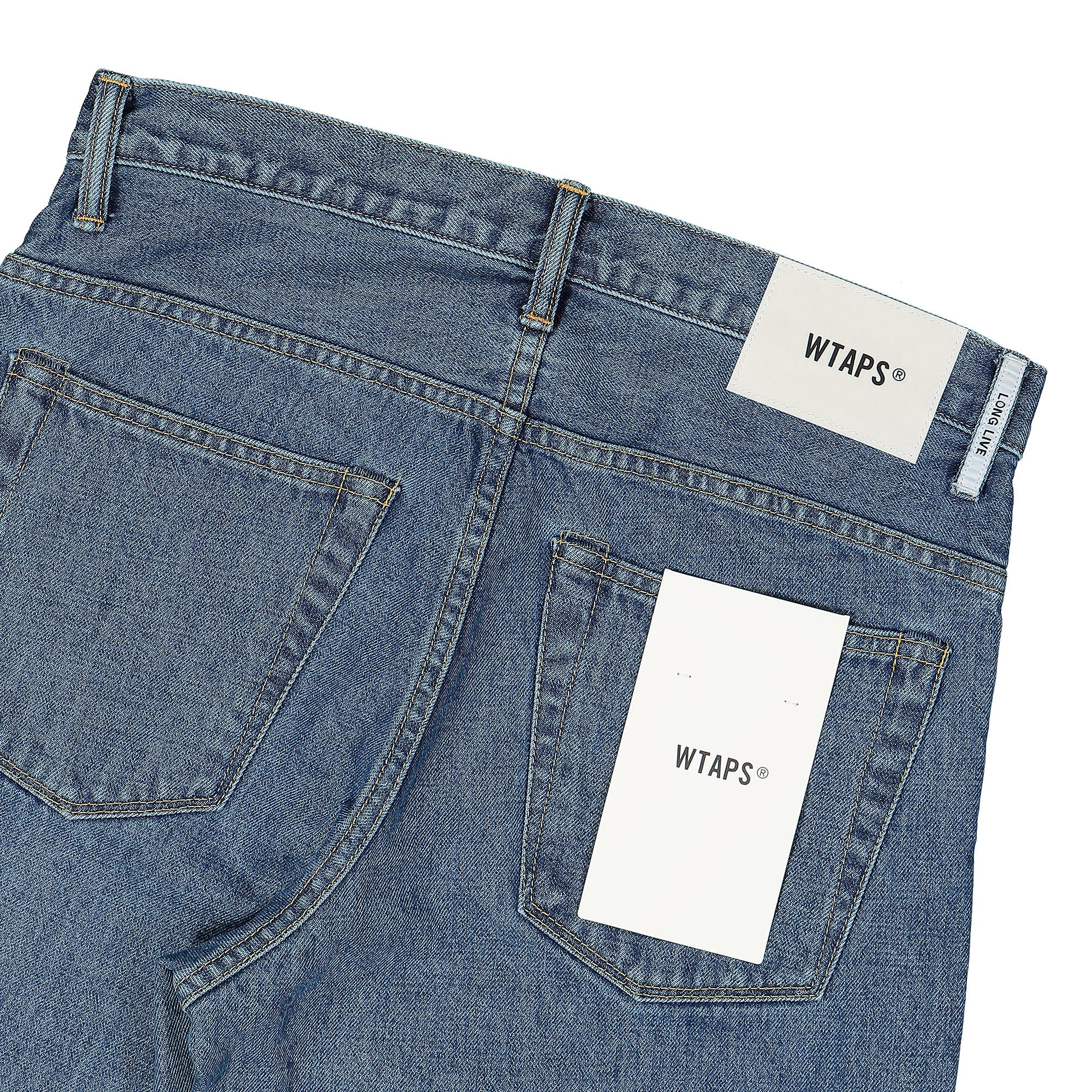 WTAPS Blues Taper / Trousers / Cotton. Denim Indigo Jeans Detail view 1 | Overkill