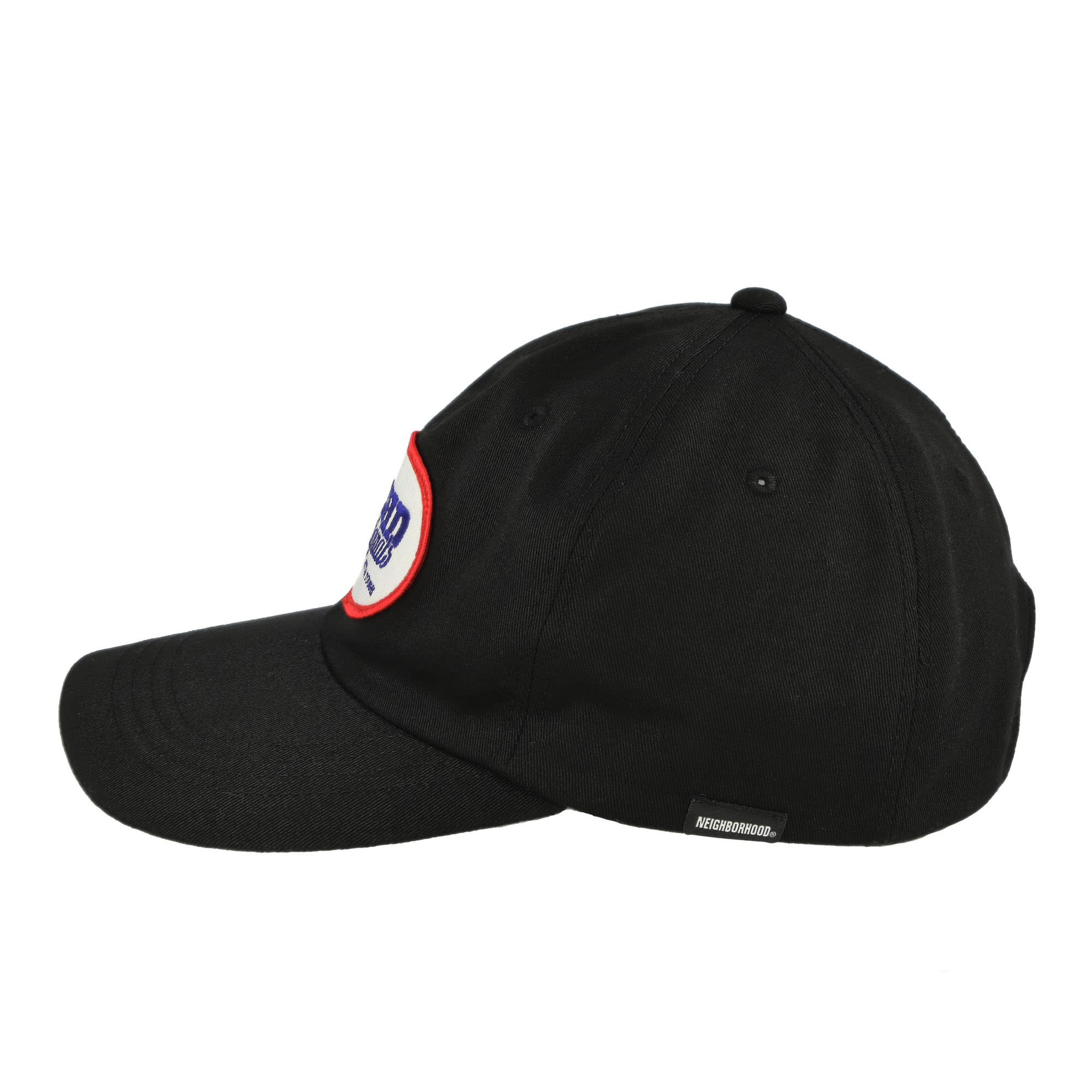 Neighborhood Dad Cap Black Caps Material | Overkill