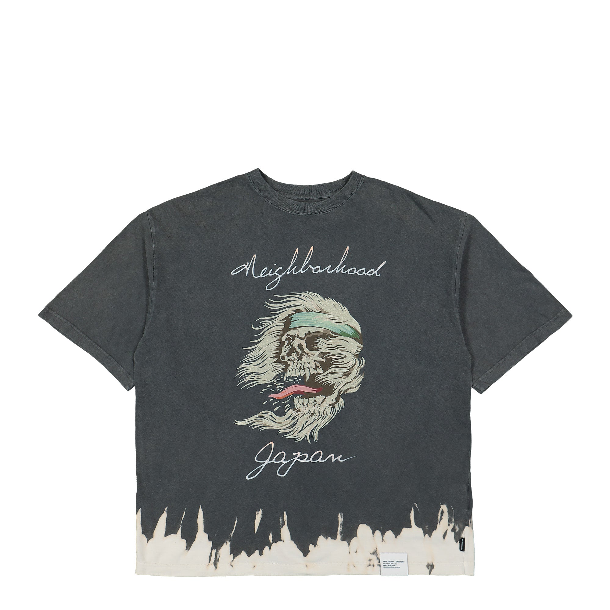 Neighborhood Savage Crewneck SS Black T-Shirts 241OKNH-CSM04 / Black | Overkill